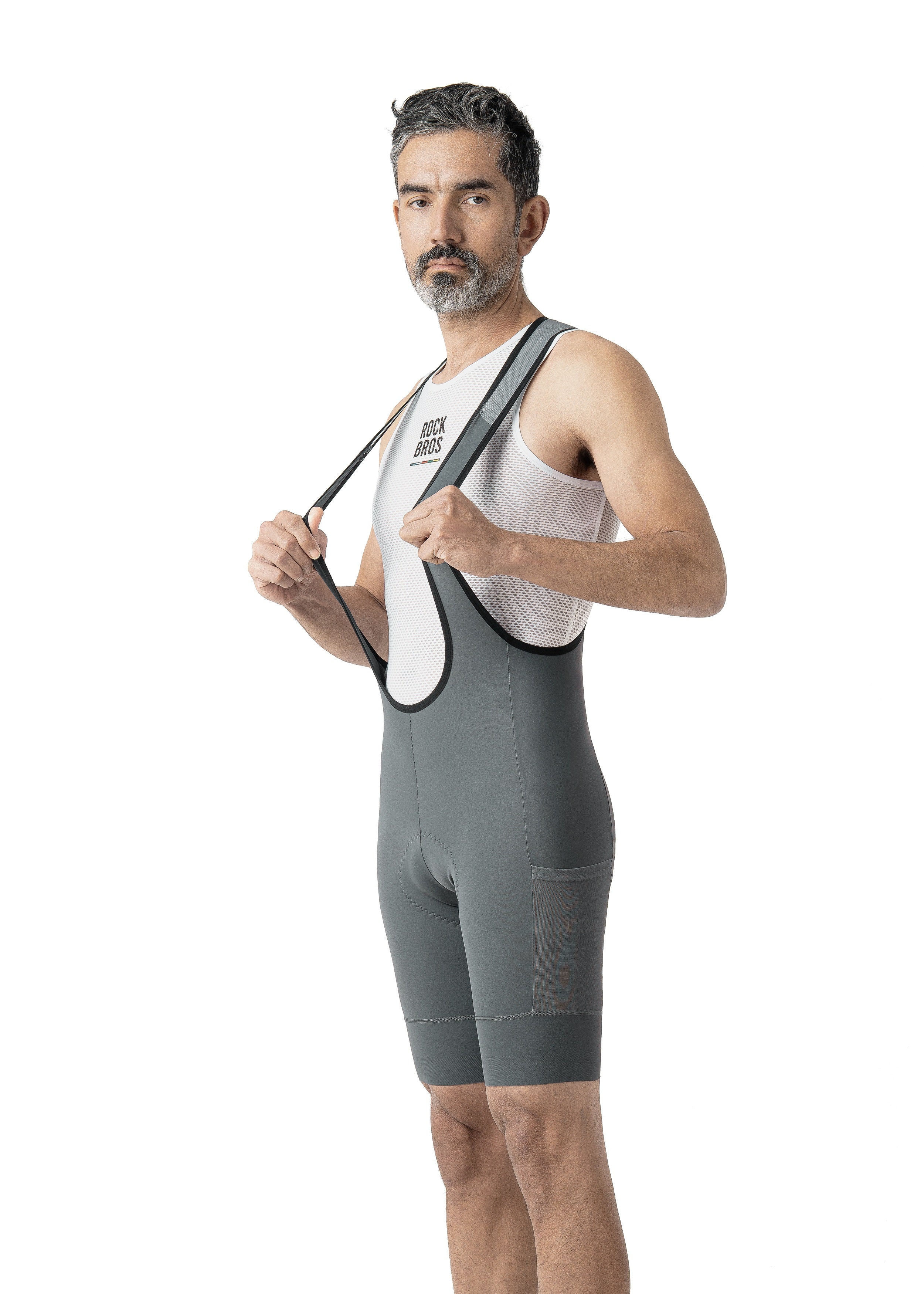 Road-to-Sky Men's Cycling Bib Shorts - Image 6