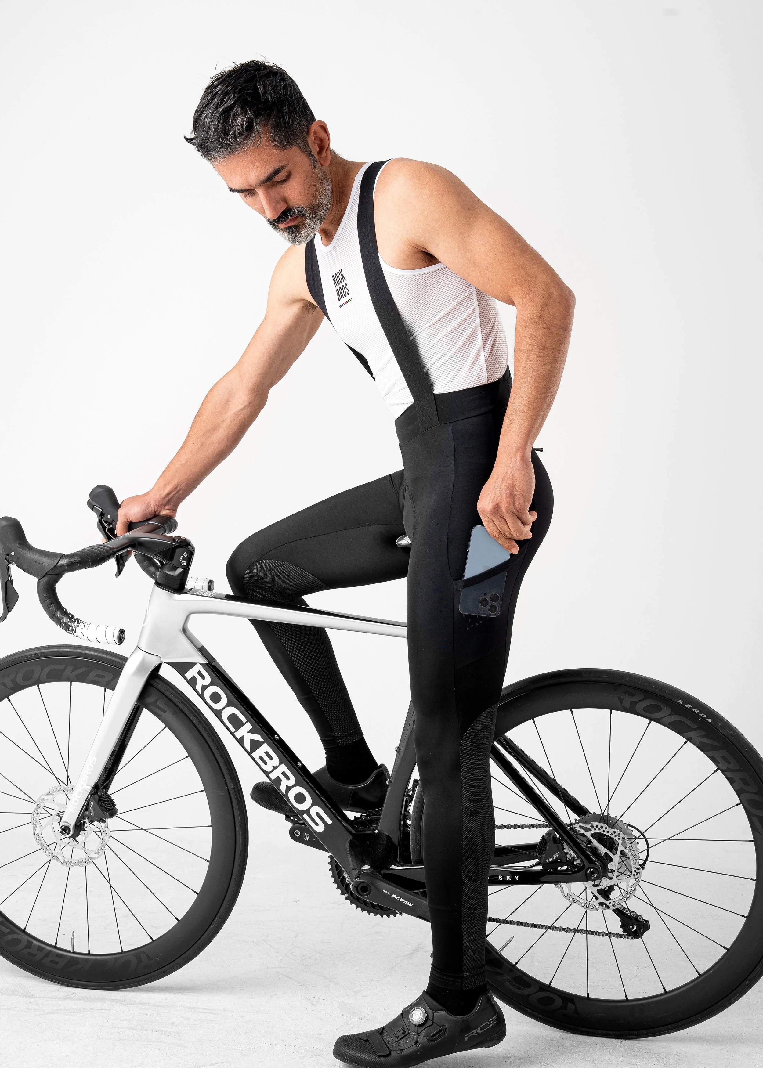 Road-to-Sky Men's Cycling Bib Tights - Image 9