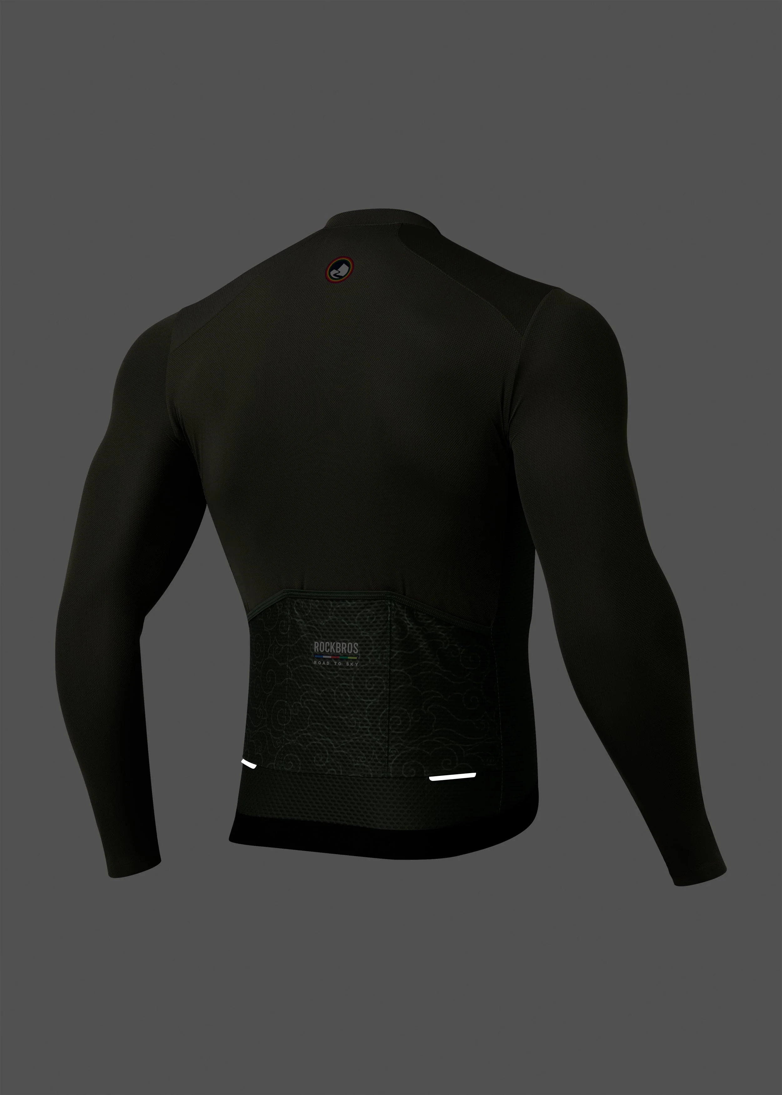 ROCKBROS Road-to-Sky Men's Cycling Long-Sleeved Jersey - Image 15