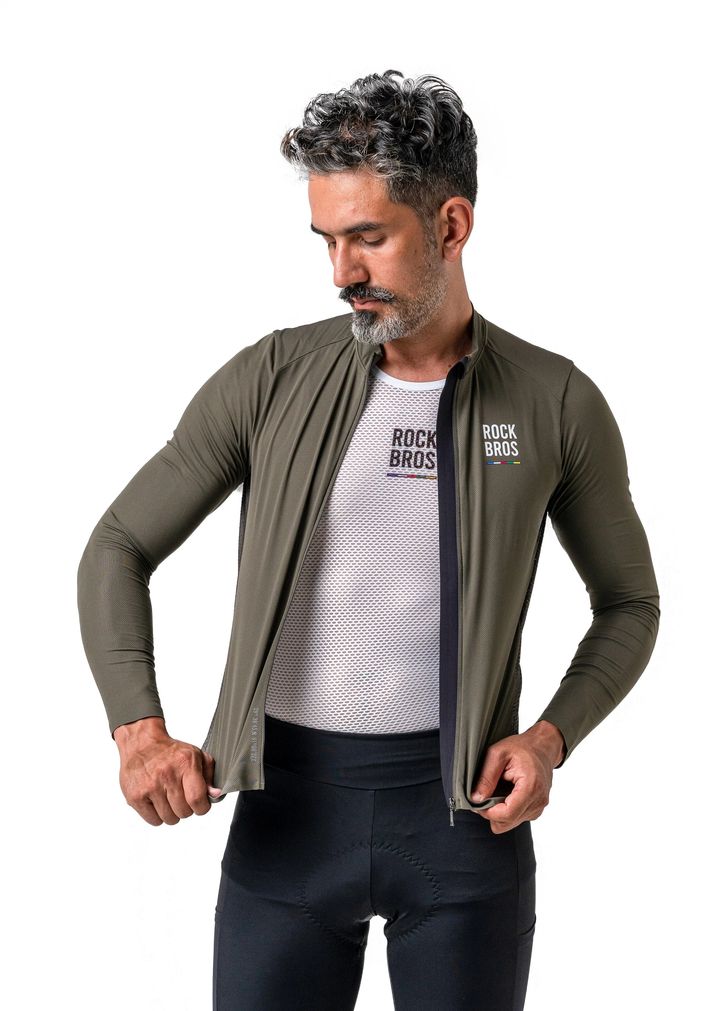 ROCKBROS Road-to-Sky Men's Cycling Long-Sleeved Jersey - Image 4