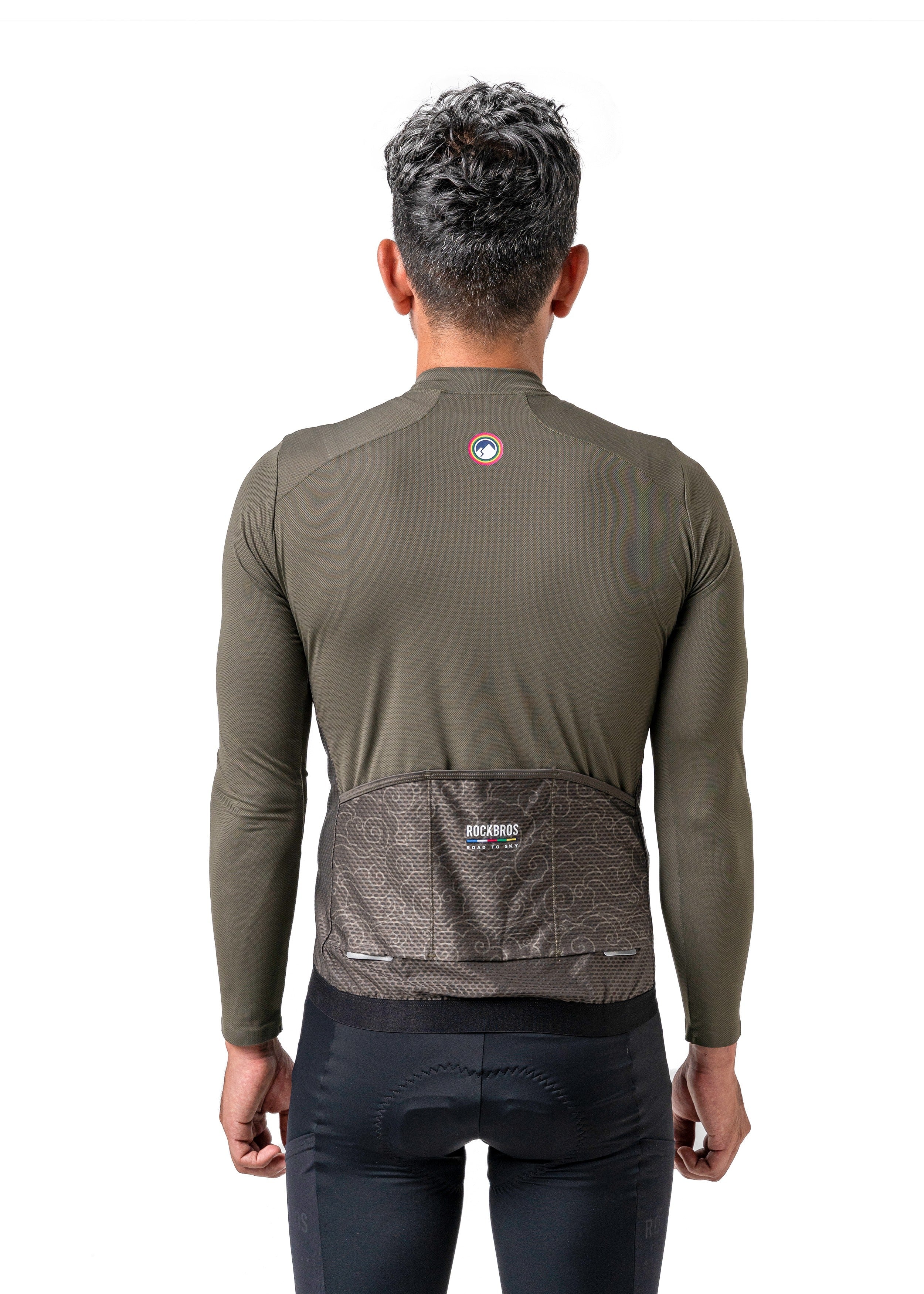 ROCKBROS Road-to-Sky Men's Cycling Long-Sleeved Jersey - Image 5