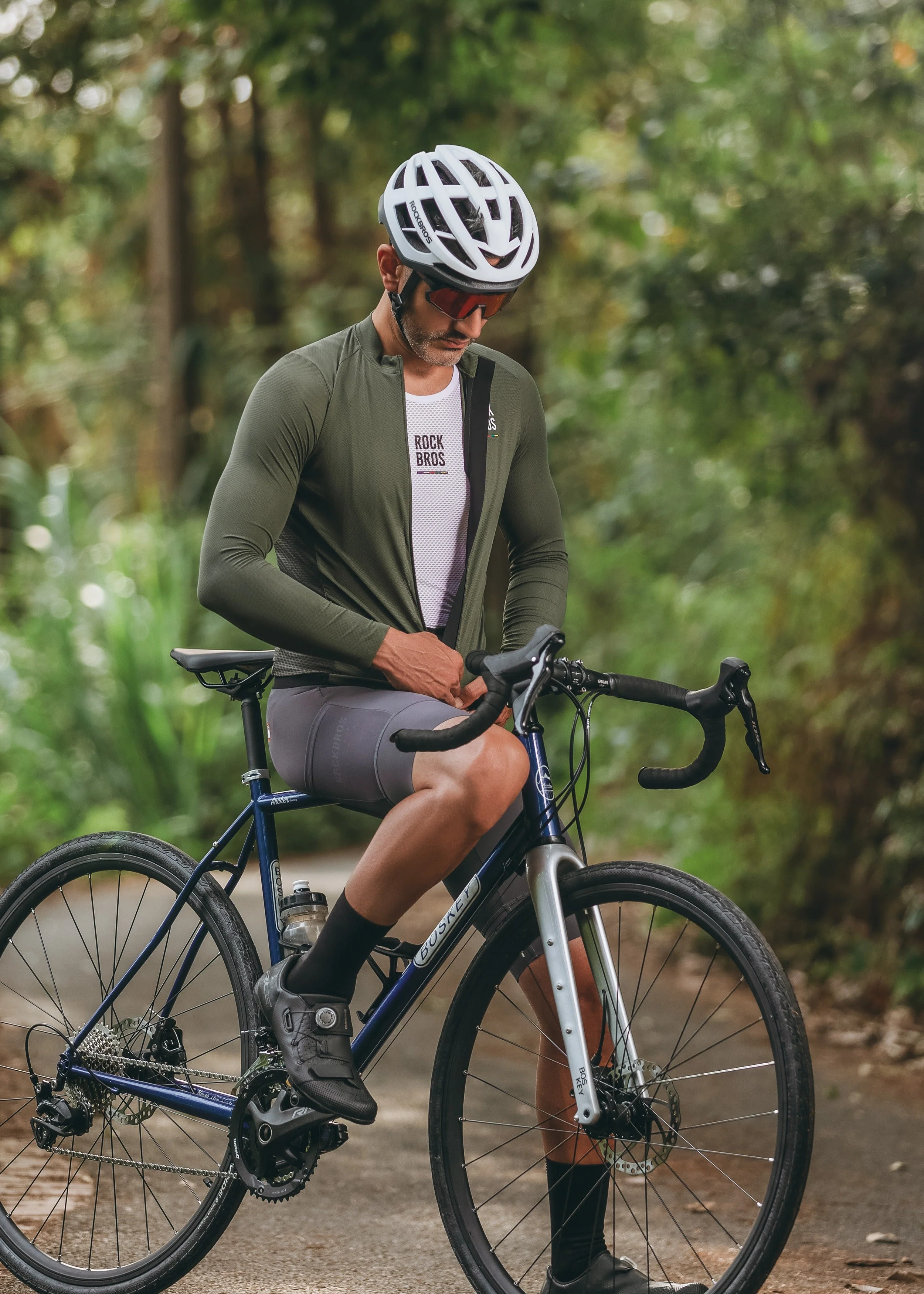 ROCKBROS Road-to-Sky Men's Cycling Long-Sleeved Jersey - Image 7