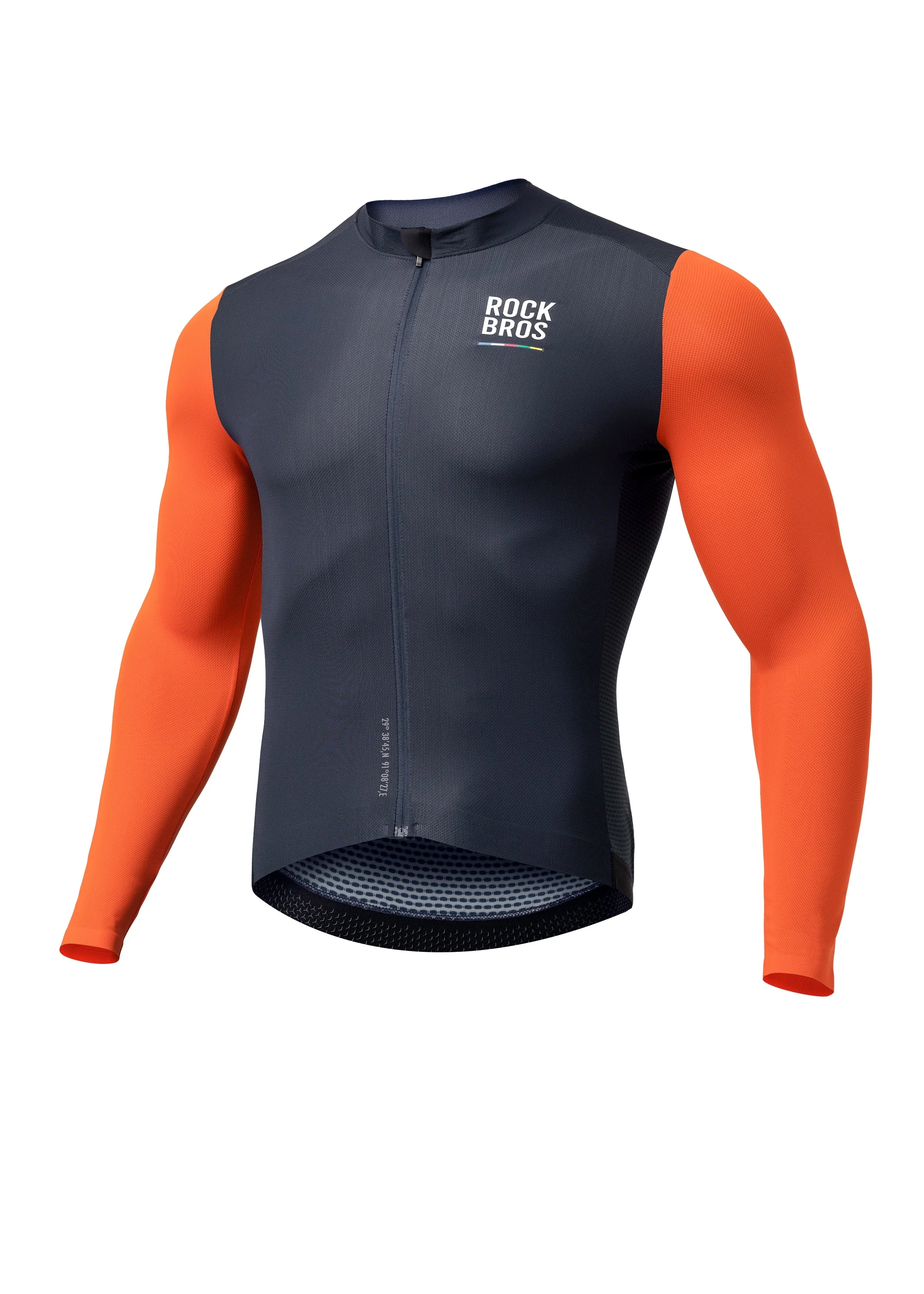 ROCKBROS Road-to-Sky Men's Cycling Long-Sleeved Jersey - Image 8