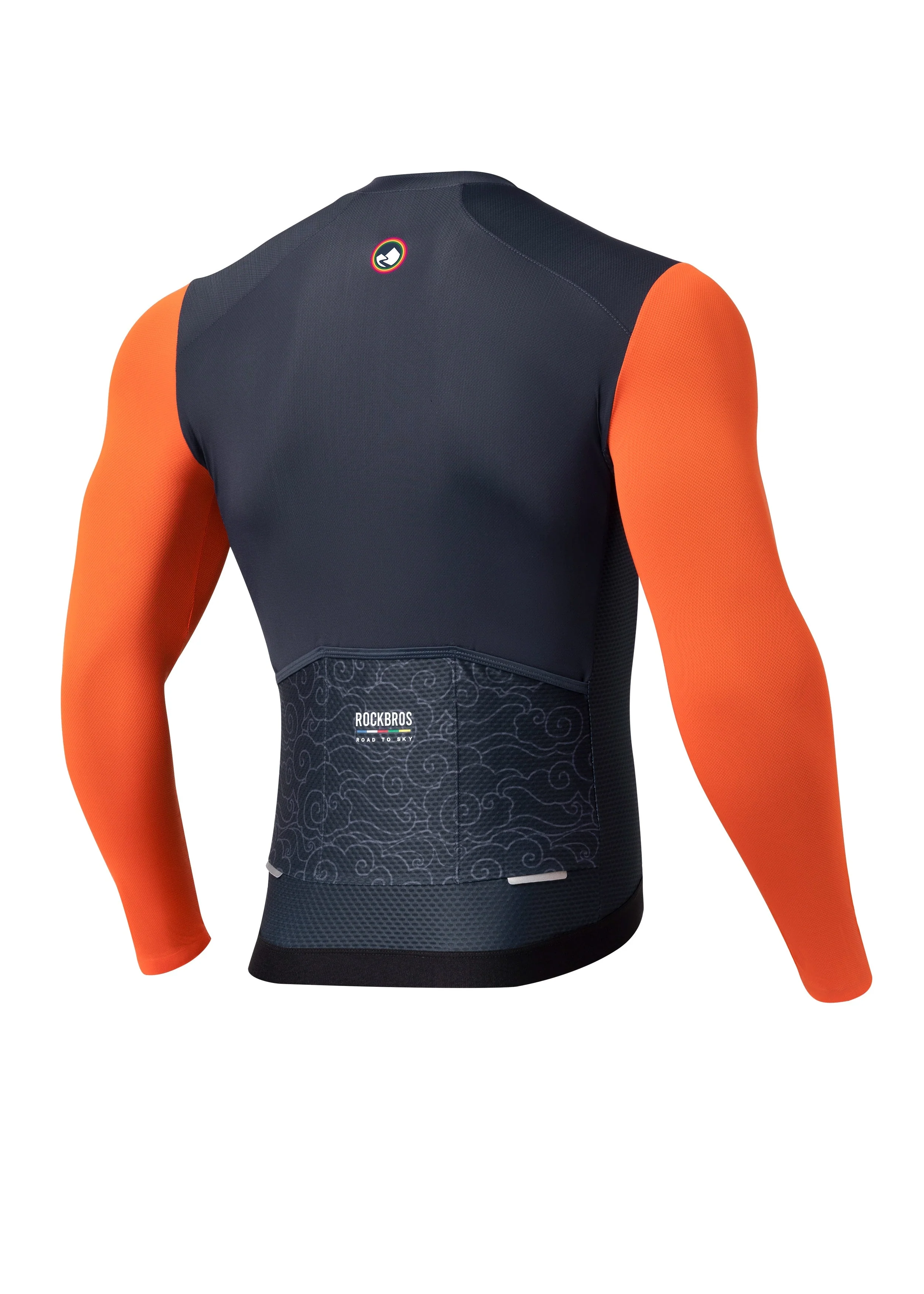 ROCKBROS Road-to-Sky Men's Cycling Long-Sleeved Jersey - Image 9