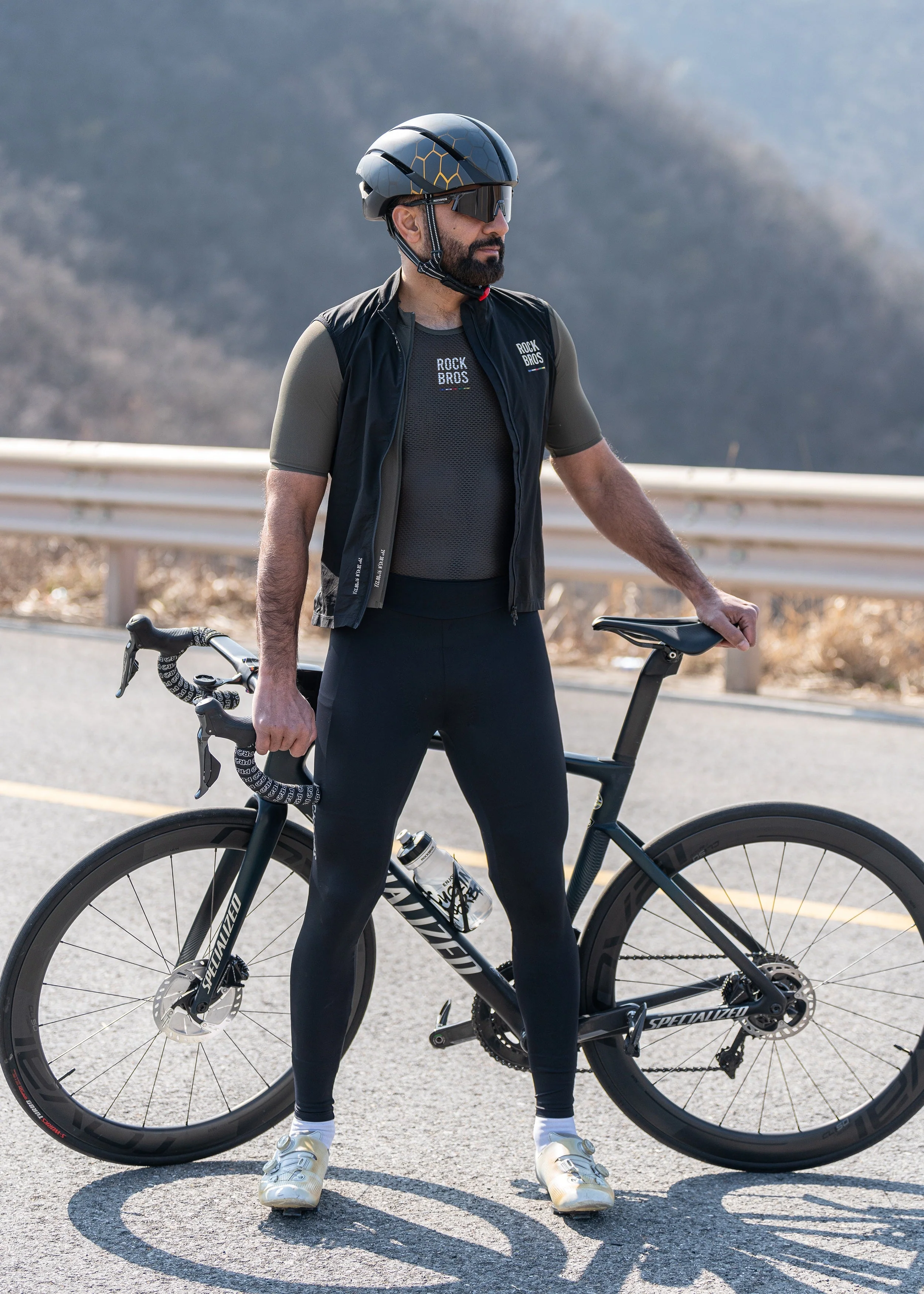 Road-to-Sky Men's Cycling Tights - RBCMB106 - Image 15