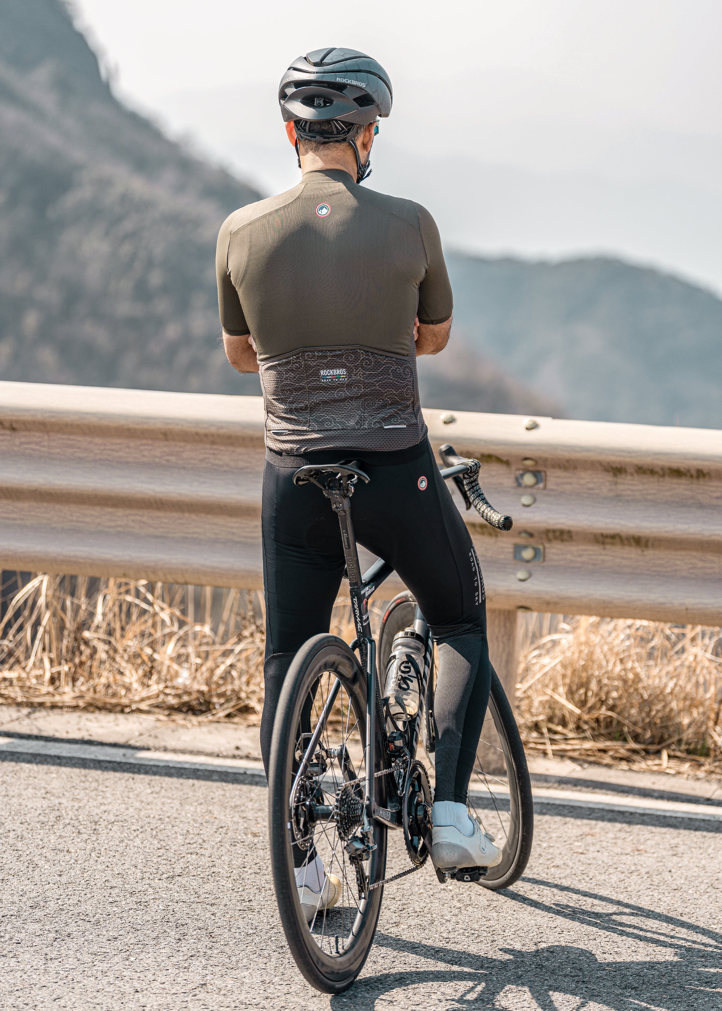 Road-to-Sky Men's Cycling Tights - RBCMB106 - Image 8