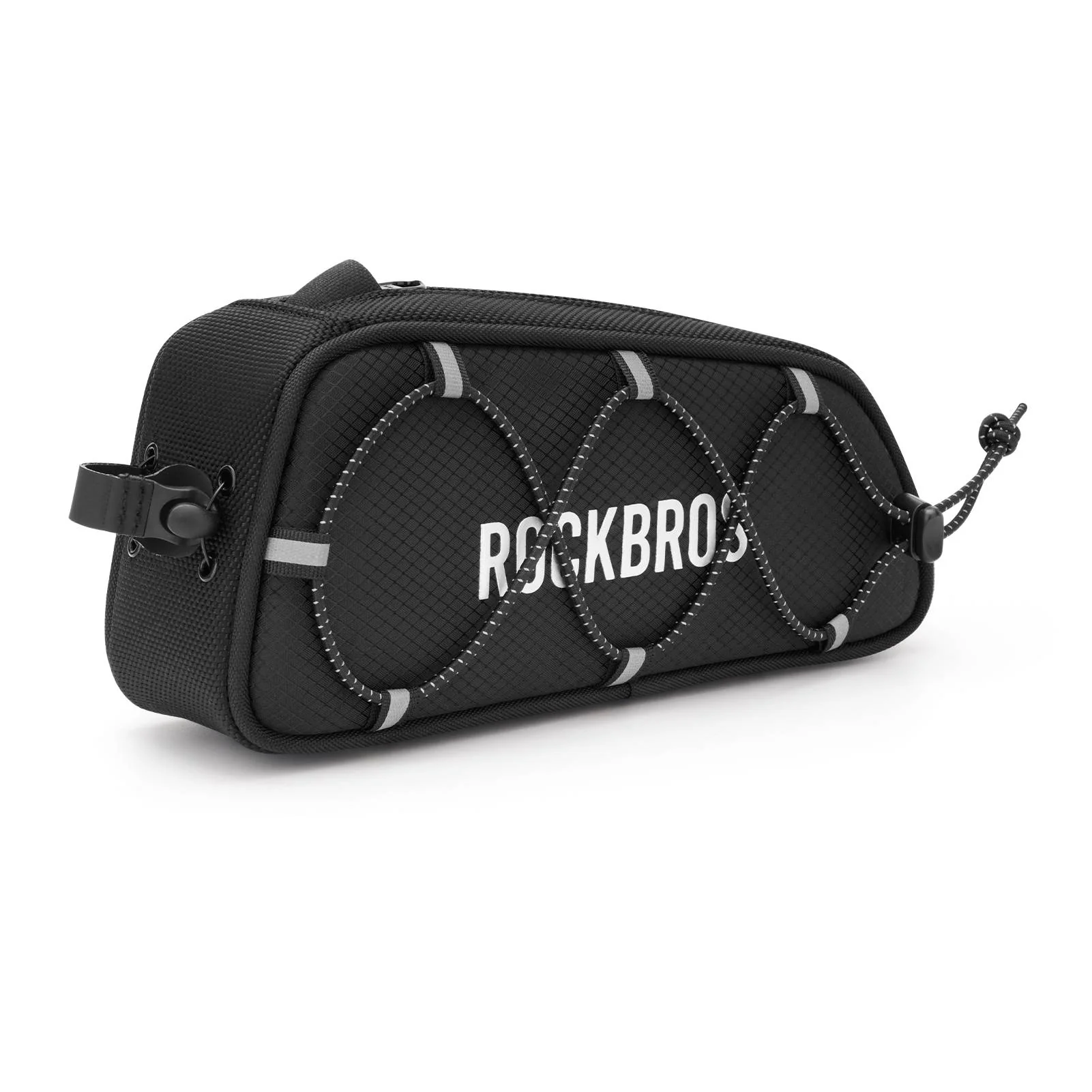 ROCKBROS Road-to-Sky Bicycle Top Tube Bag Frame Bag 0.7L Reflective Bicycle Bag - Image 12