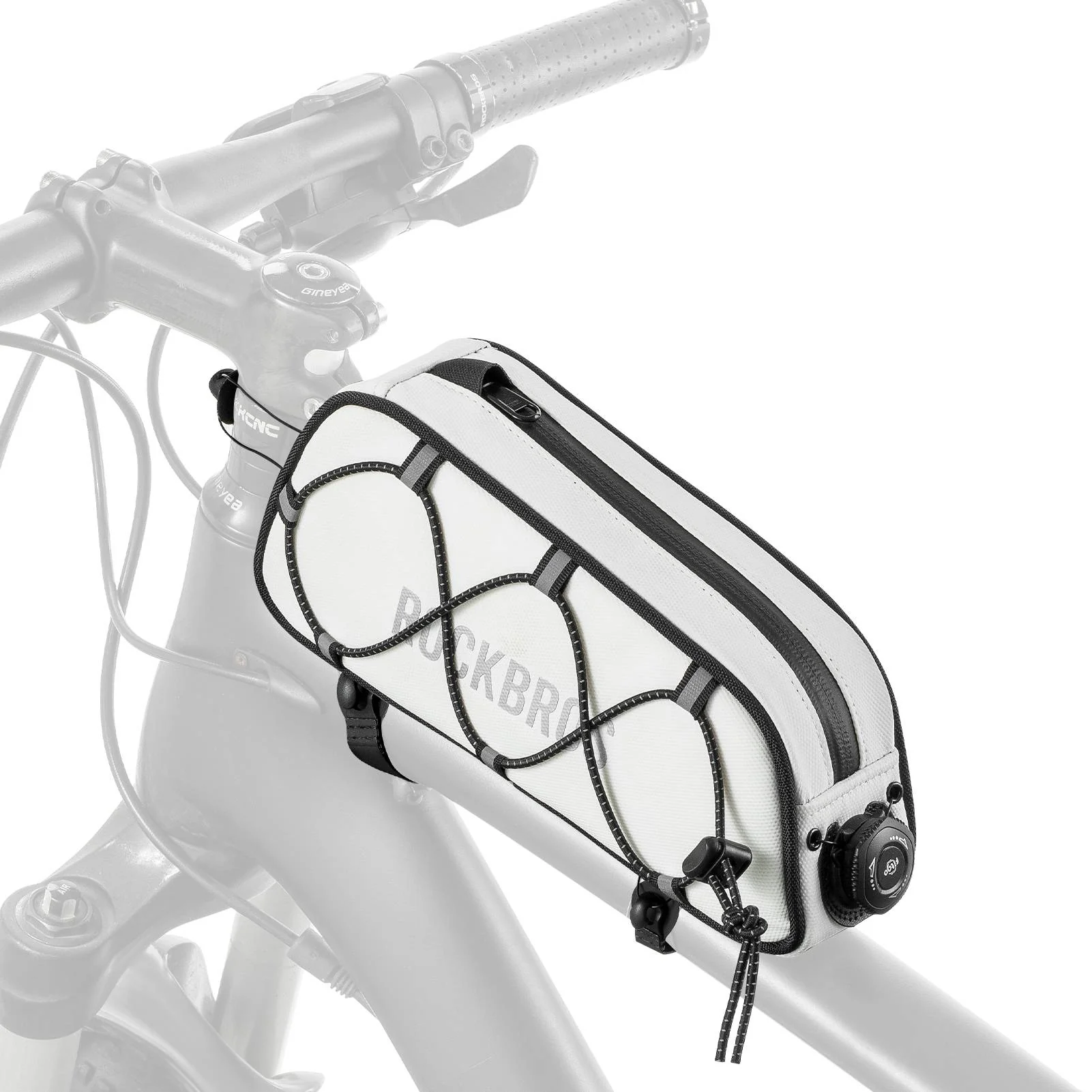 ROCKBROS Road-to-Sky Bicycle Top Tube Bag Frame Bag 0.7L Reflective Bicycle Bag - Image 21