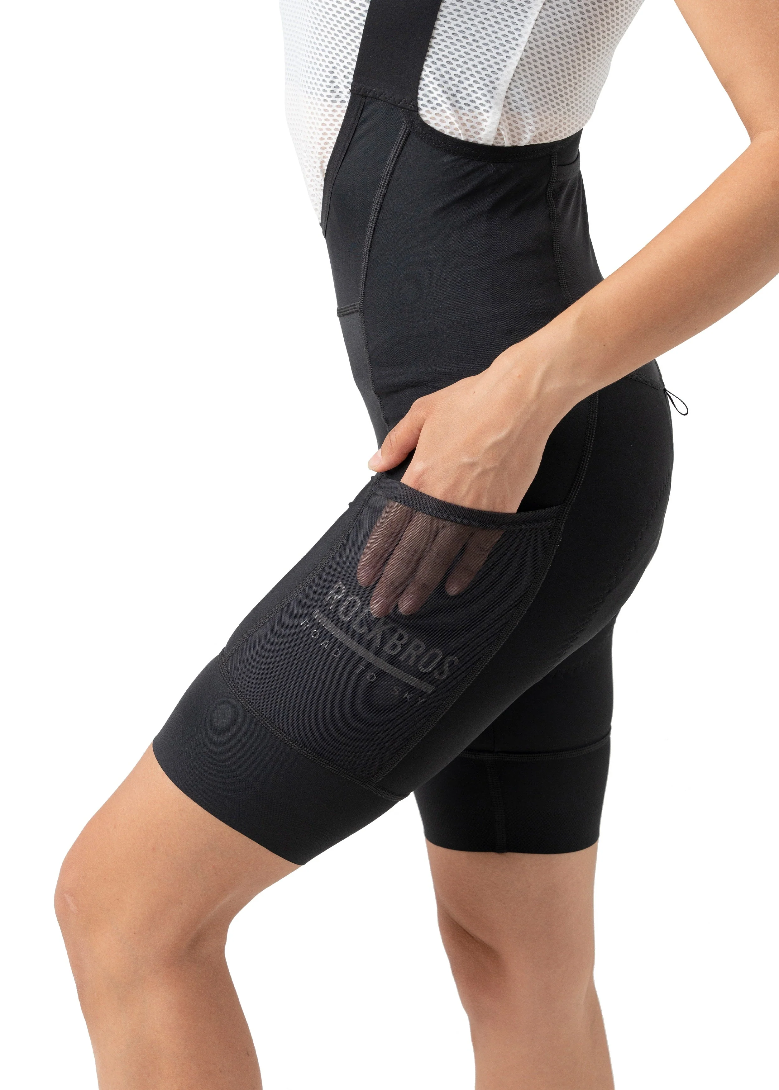 Road-to-Sky Women's Cycling Bib Shorts - Image 8