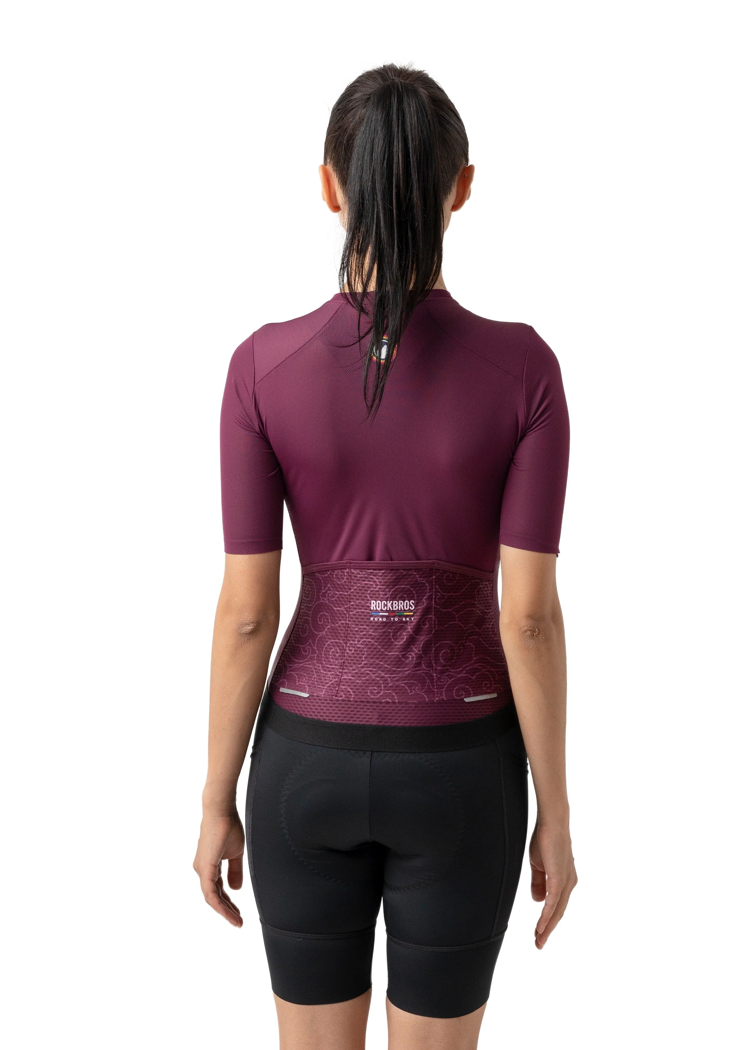ROCKBROS Road-to-Sky Women's Cycling Short-Sleeved Jersey - Image 14