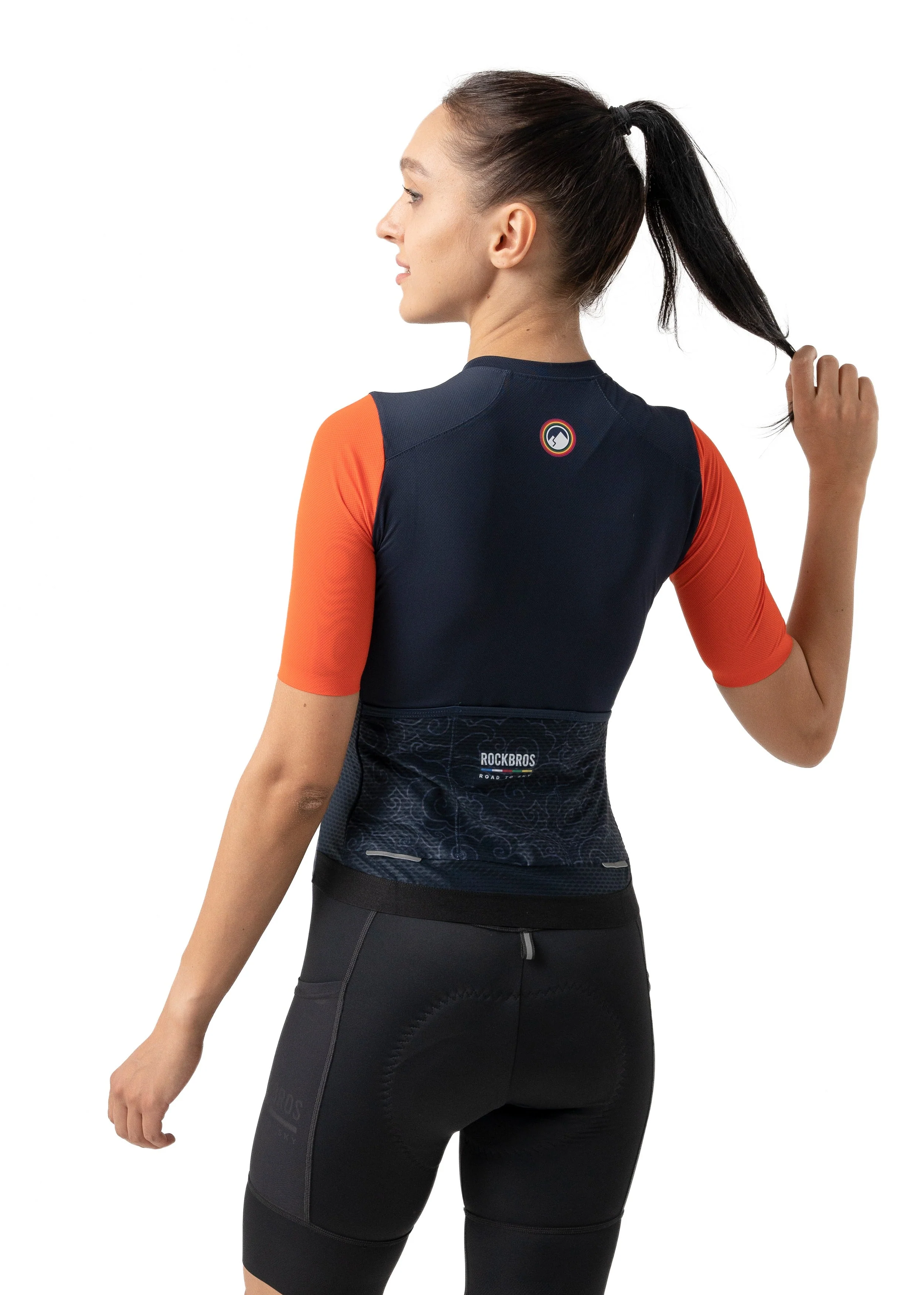 ROCKBROS Road-to-Sky Women's Cycling Short-Sleeved Jersey - Image 5
