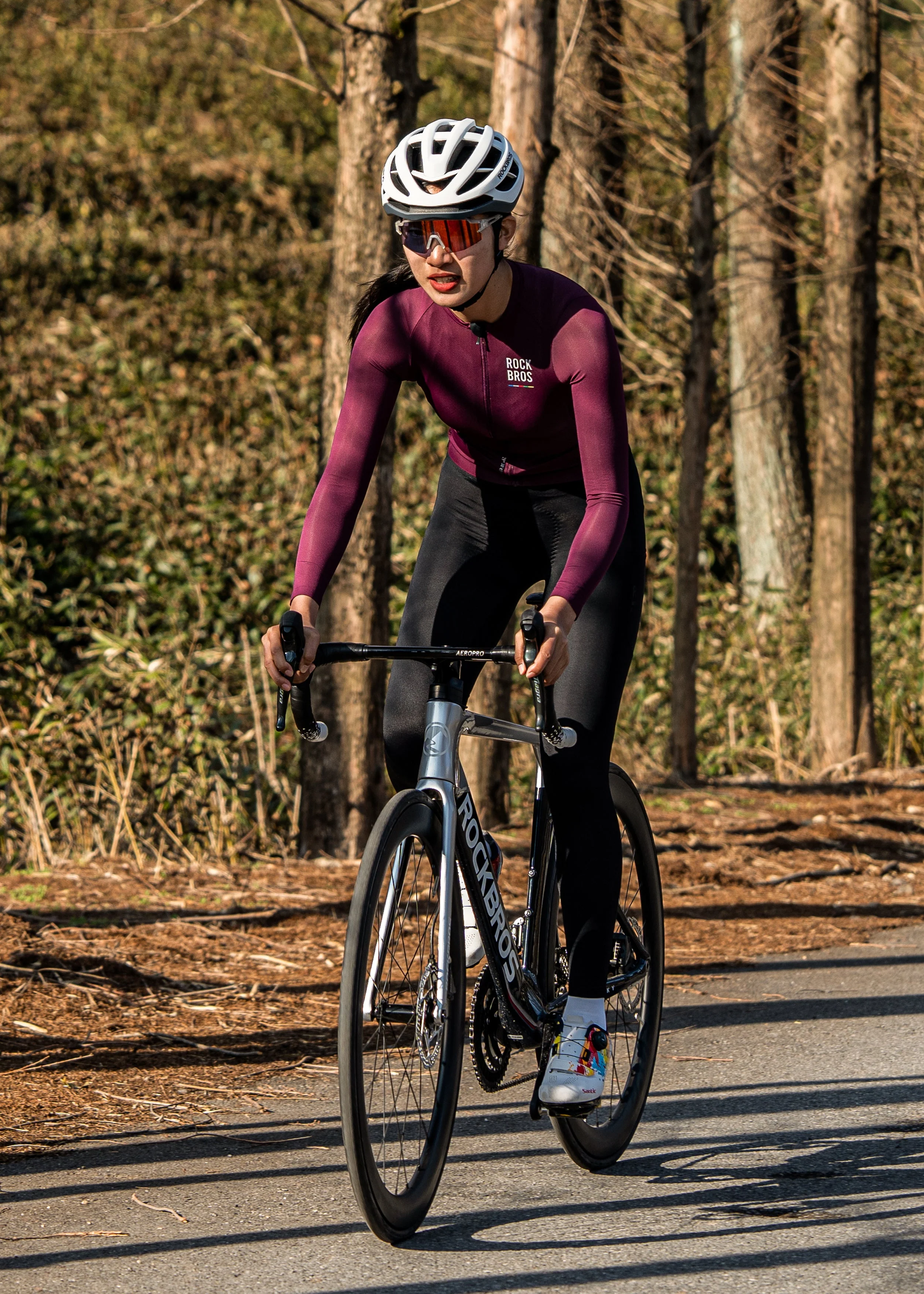 ROCKBROS Road-to-Sky Women's Cycling Tights - Image 8