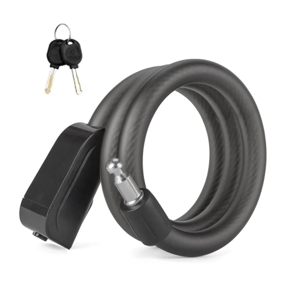 3ft Bike Cable Lock - Secure Lightweight with Mounting Bracket - Image 11