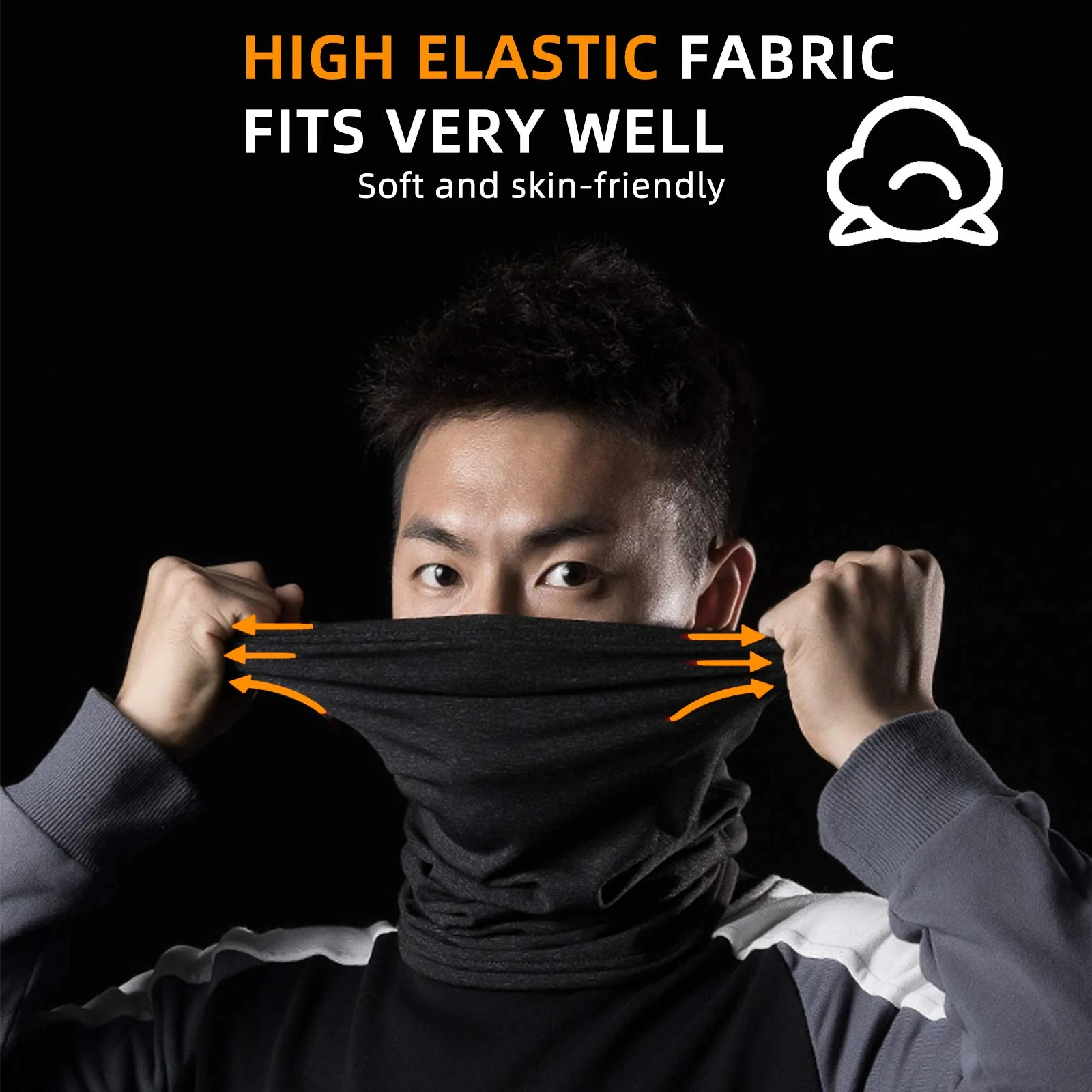 ROCKBROS Balaclava Face Masks Neck Warmer Multifunctional Windproof - Image 12