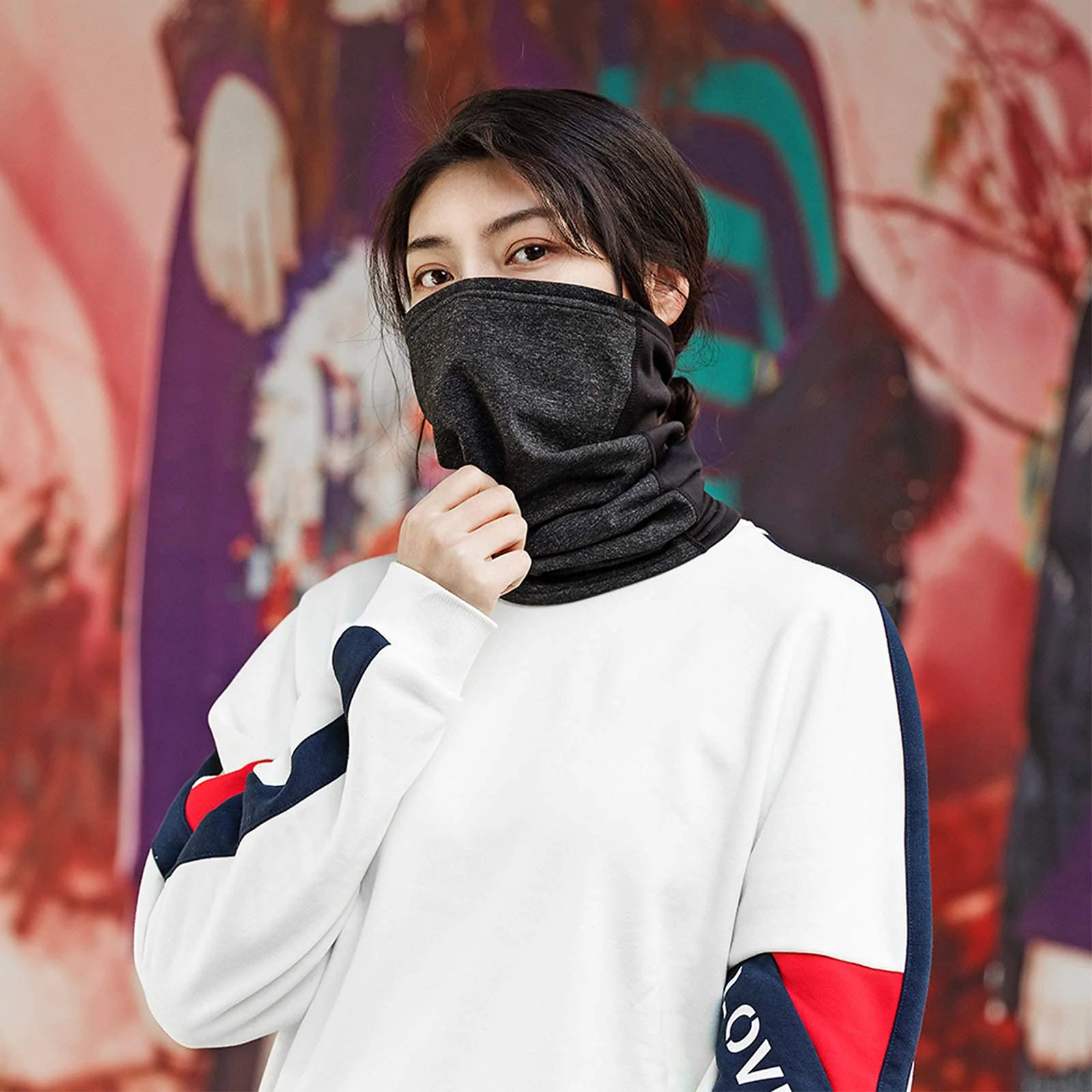 ROCKBROS Balaclava Face Masks Neck Warmer Multifunctional Windproof - Image 8