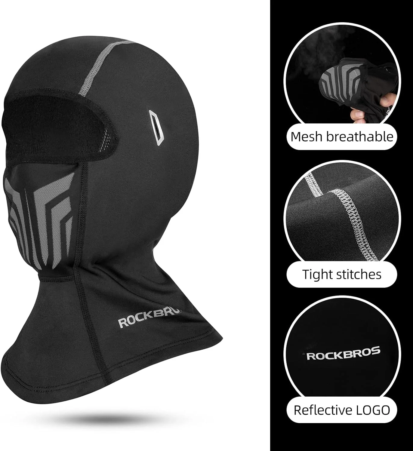 ROCKBROS Balaclava Lightweight UV Protection Face Cover - Image 7