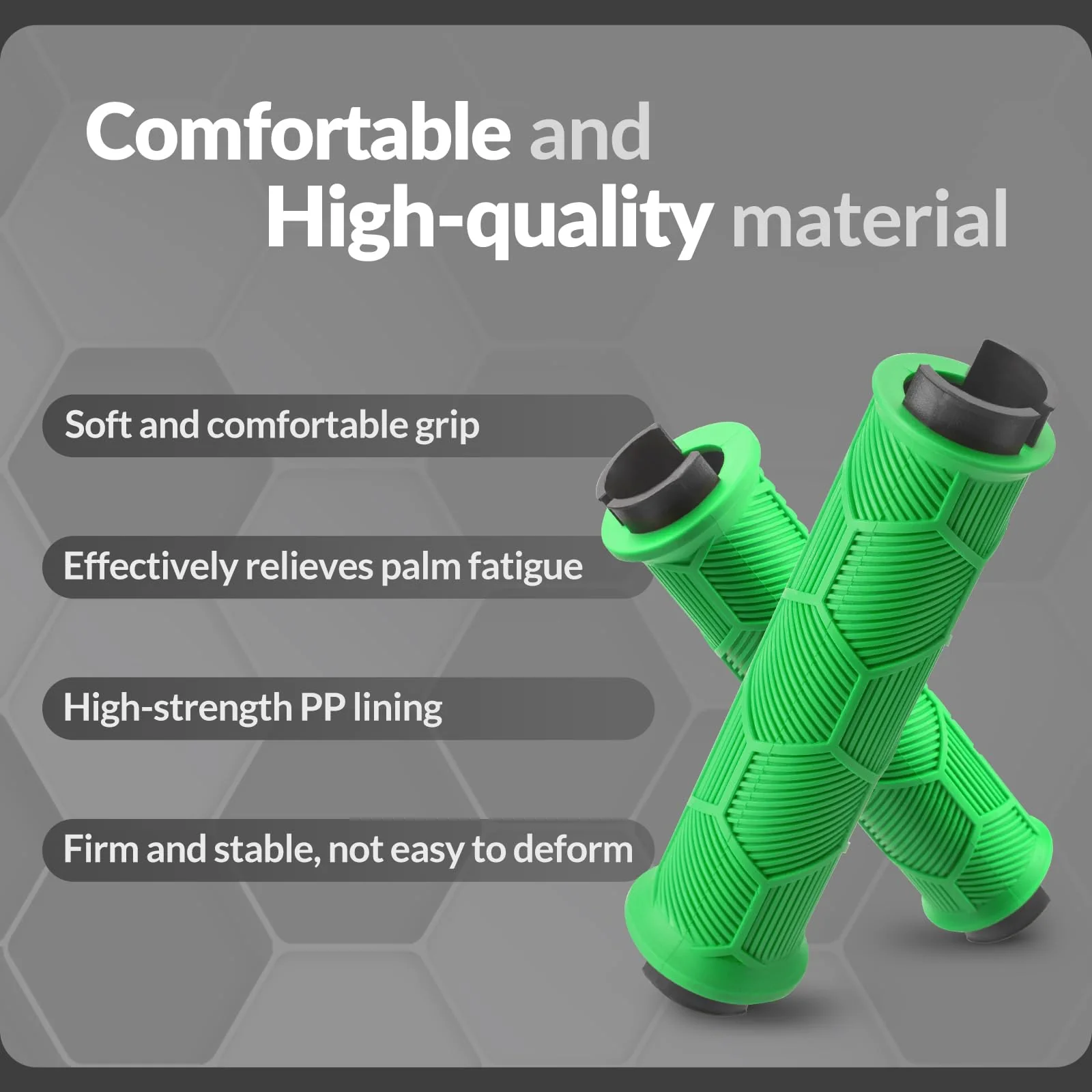 ROCKBROS Bicycle Handlebar Grips Non-slip Rubber Handlebar Grips - Image 15
