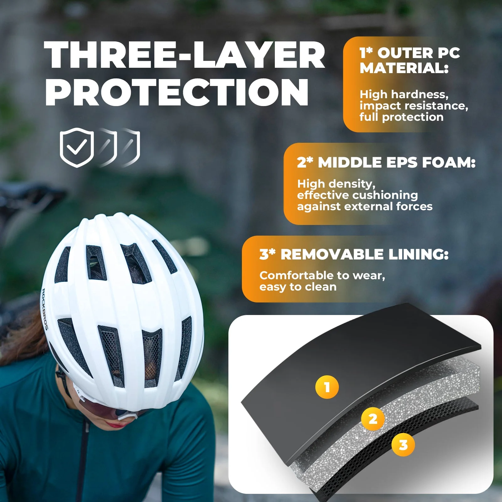 Mountain Bike Helmet with Built-In Rear Light – ZK-013 - Image 8