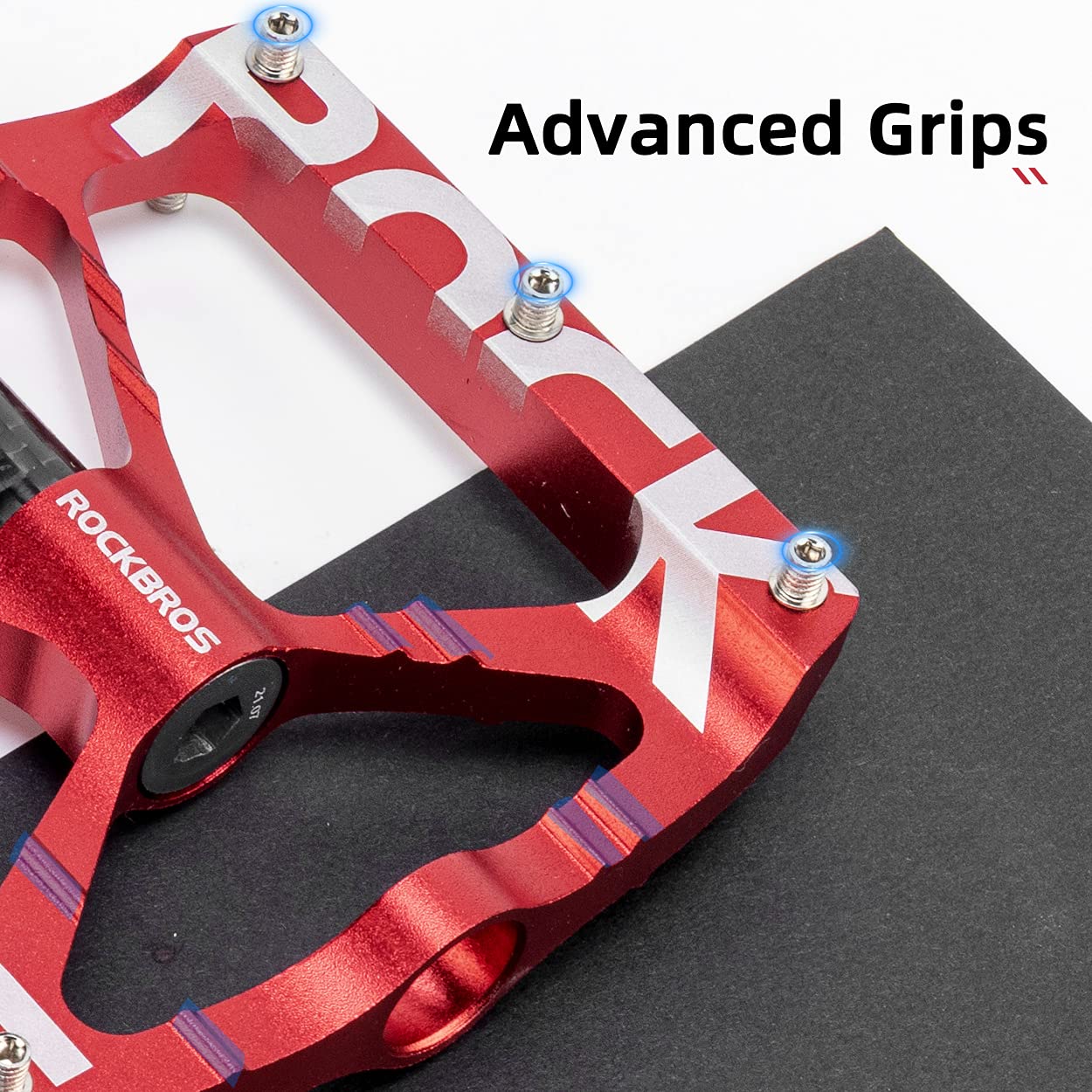 ROCKBROS Bicycle Pedals 9/16 Mountain Bike Pedals Aluminium (Pair) - Image 10