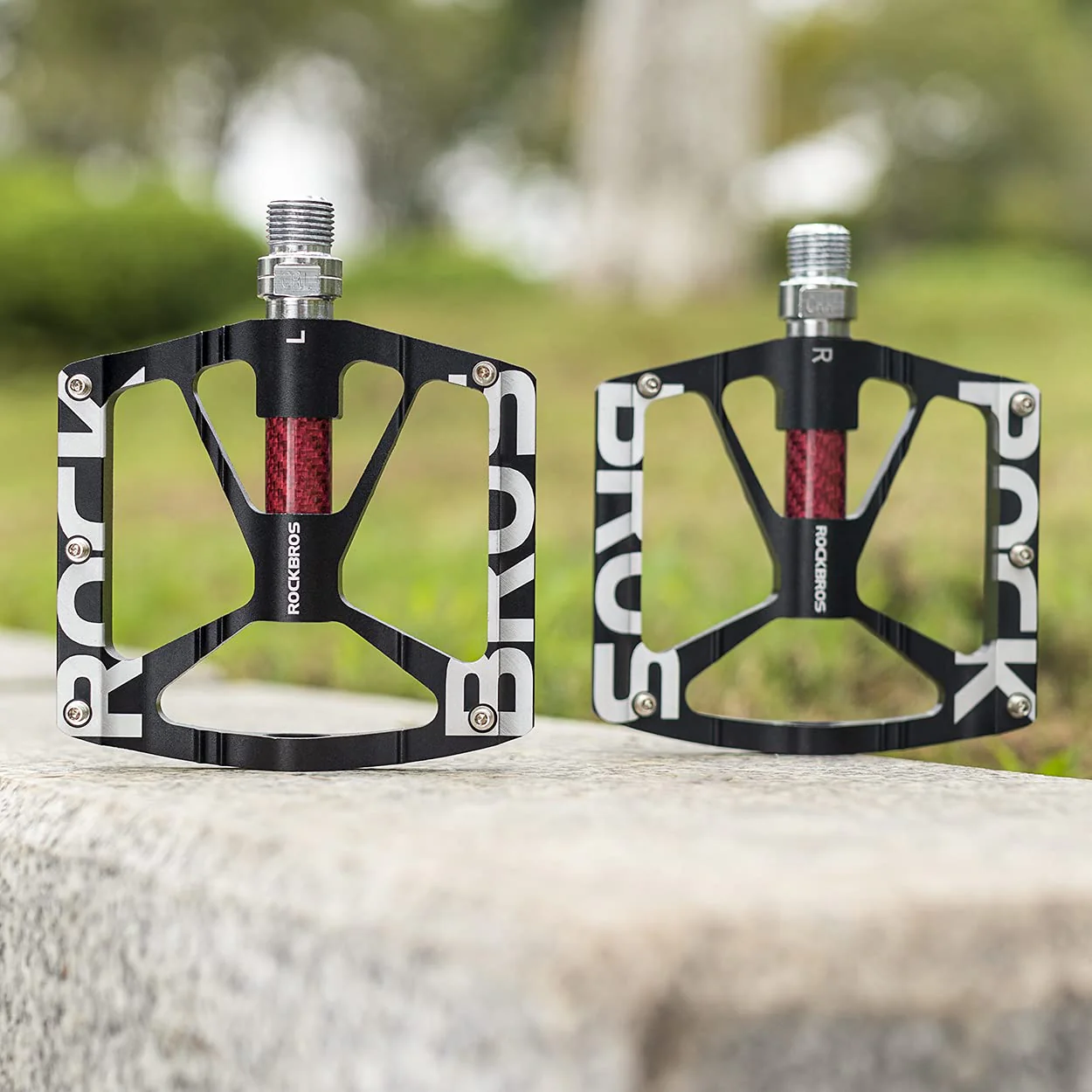 ROCKBROS Bicycle Pedals 9/16 Mountain Bike Pedals Aluminium (Pair) - Image 7
