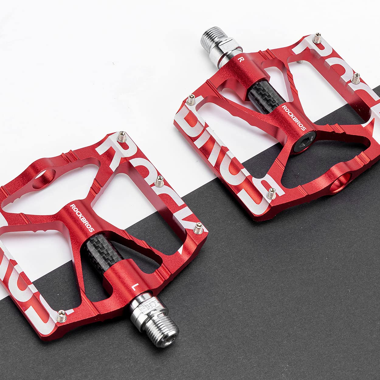 ROCKBROS Bicycle Pedals 9/16 Mountain Bike Pedals Aluminium (Pair) - Image 9