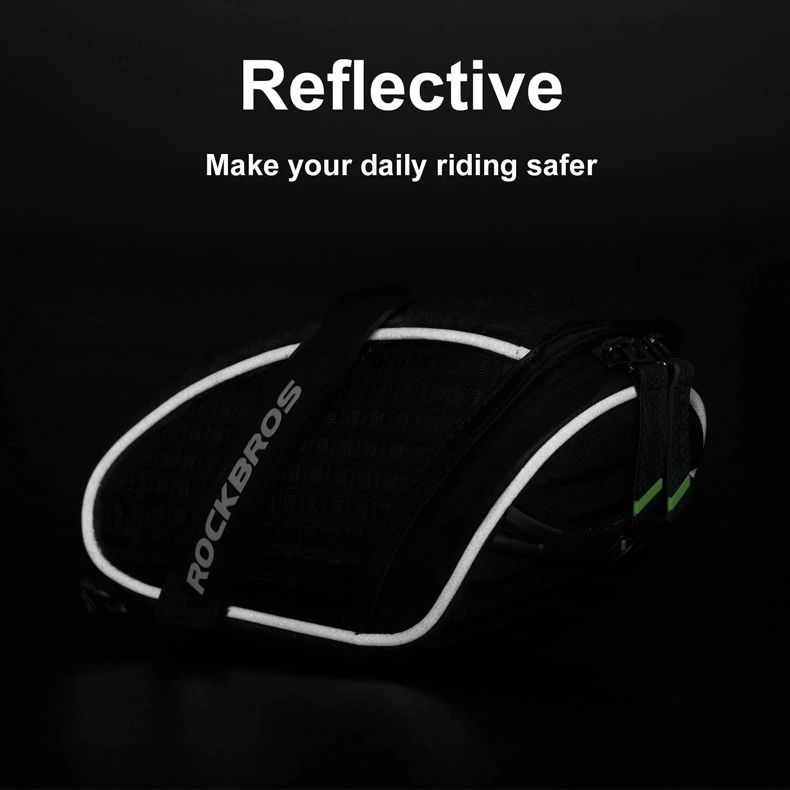 ROCKBROS Bicycle Saddle Bag Under Seat 3D Shell - Image 6