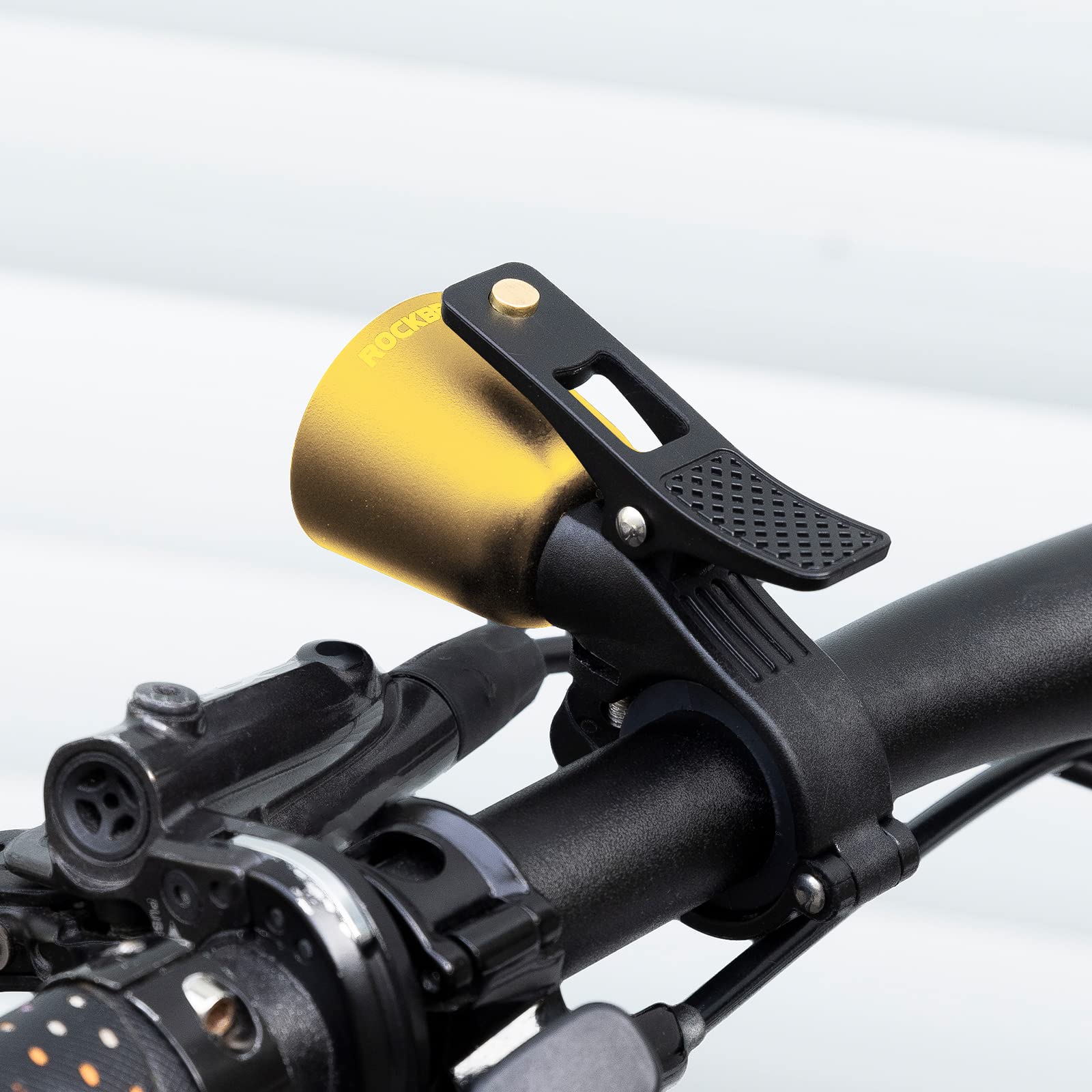 Loud Brass Bike Bell with Clear Ring for MTB - Image 12