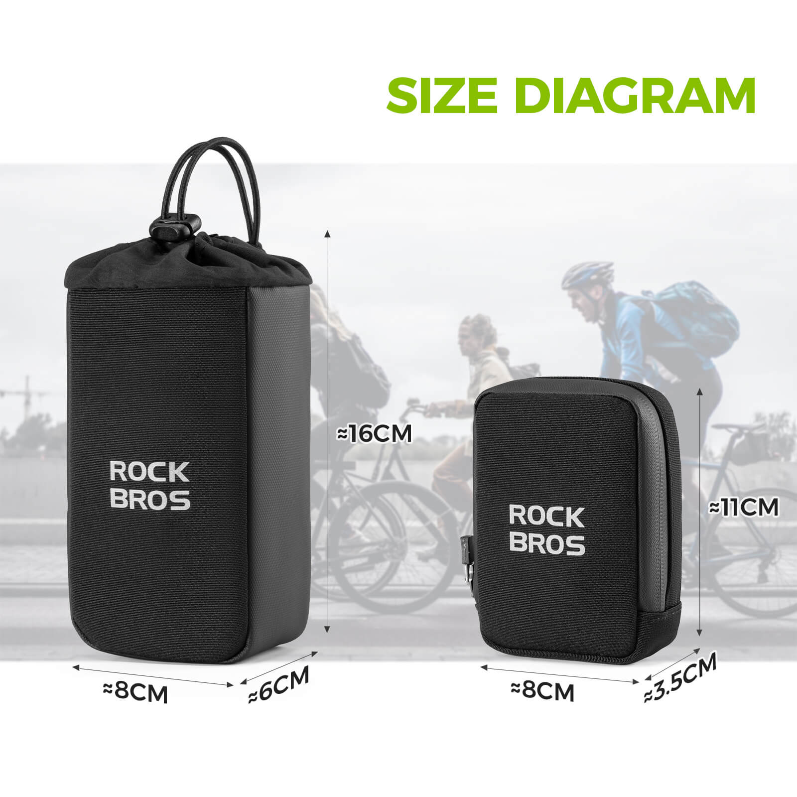 ROCKBROS Bike Bottle & Saddle Bag 2-in-1 - Image 7