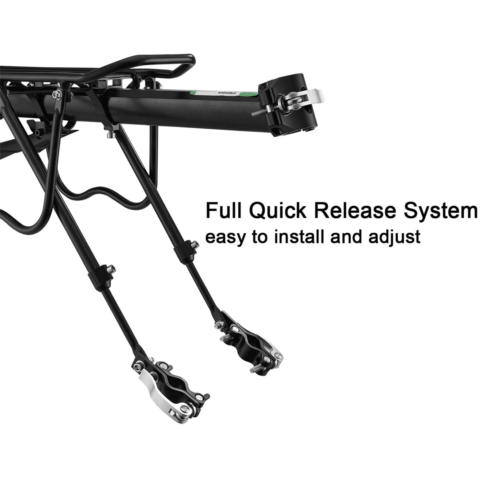 ROCKBROS Rear Pannier Bike Rack with Fender & Reflector - Image 5
