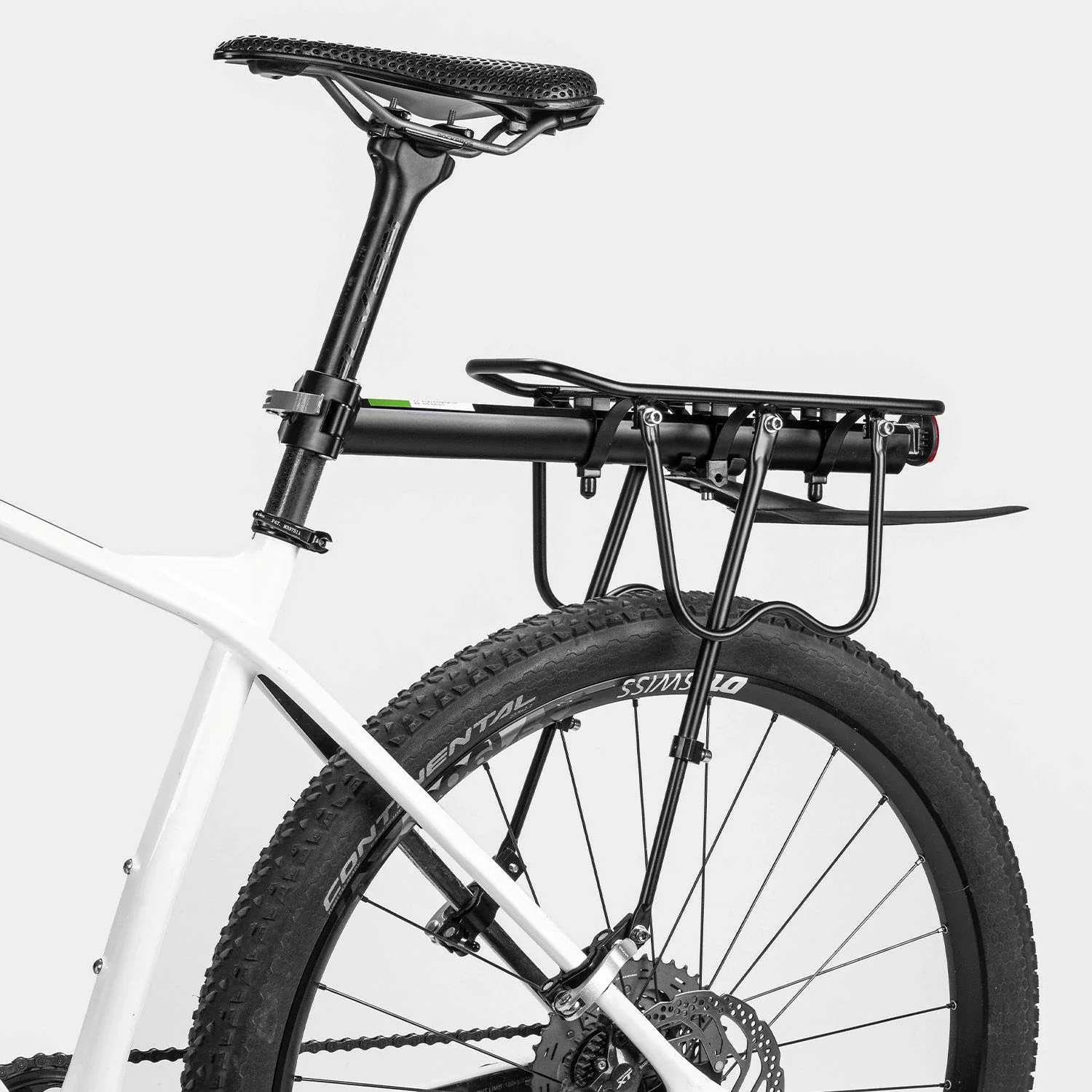 ROCKBROS Rear Pannier Bike Rack with Fender & Reflector - Image 7