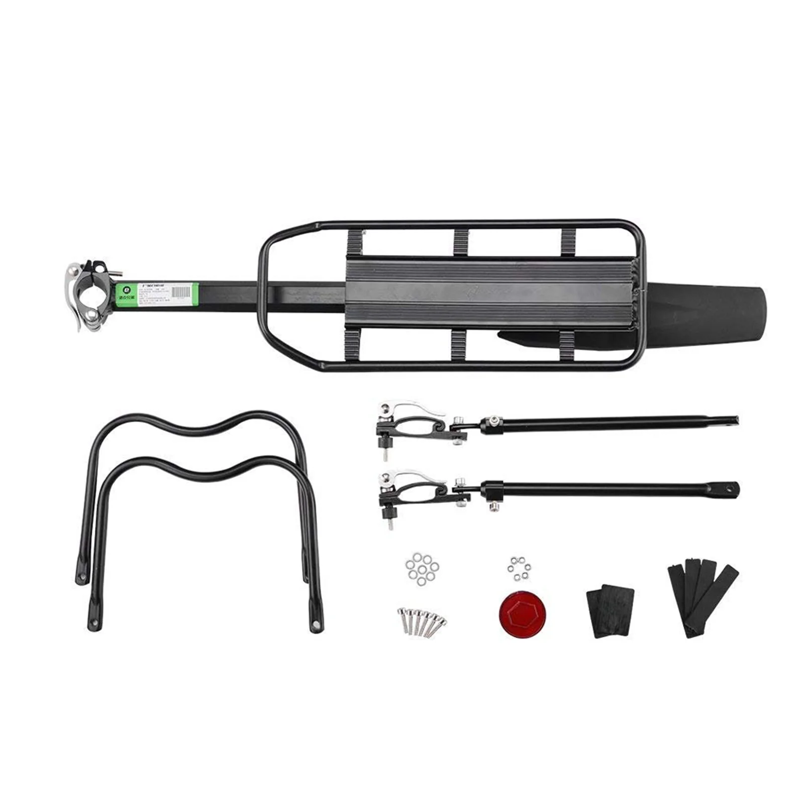 ROCKBROS Rear Pannier Bike Rack with Fender & Reflector - Image 9