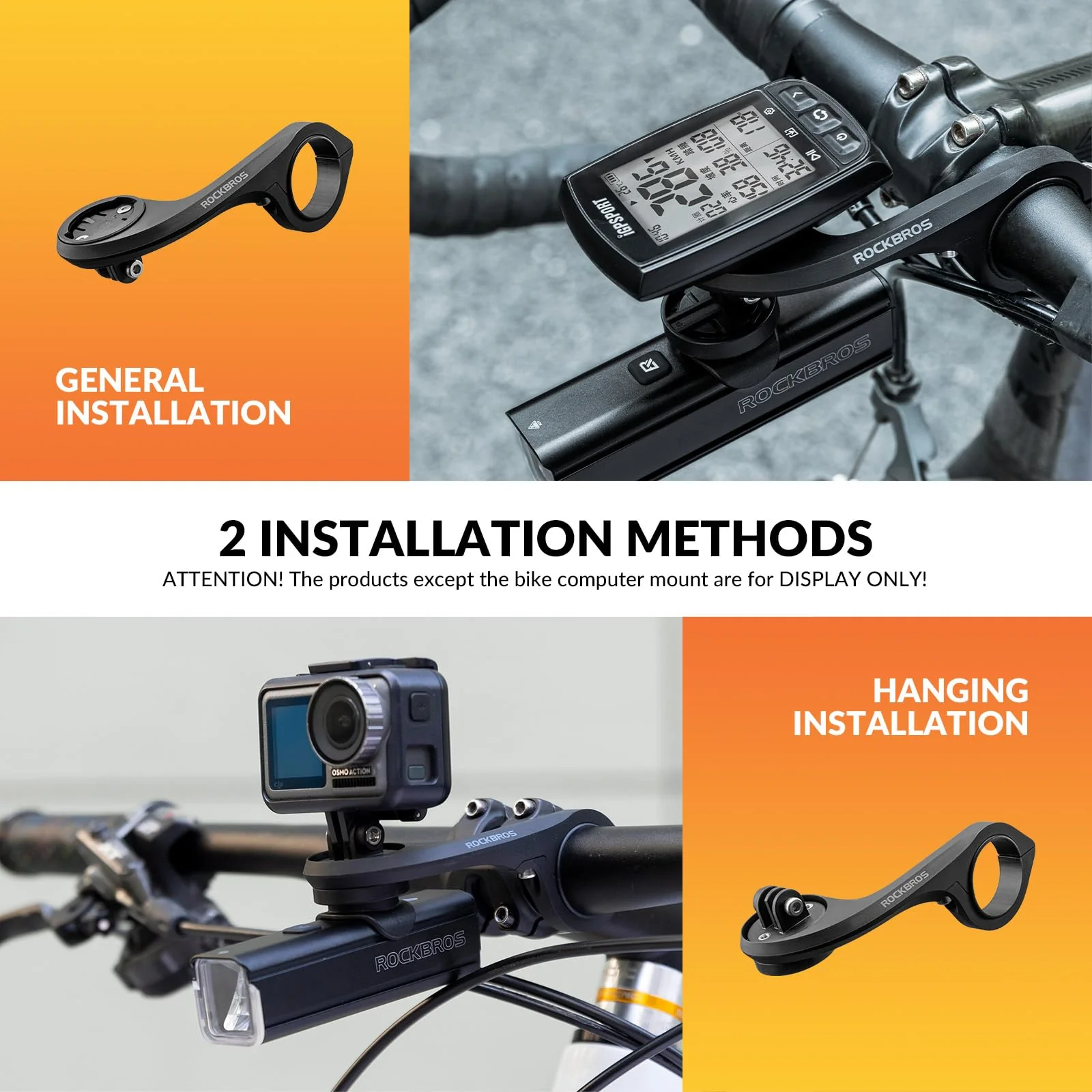 ROCKBROS Bike Computer Mount GPS Mount - Image 3