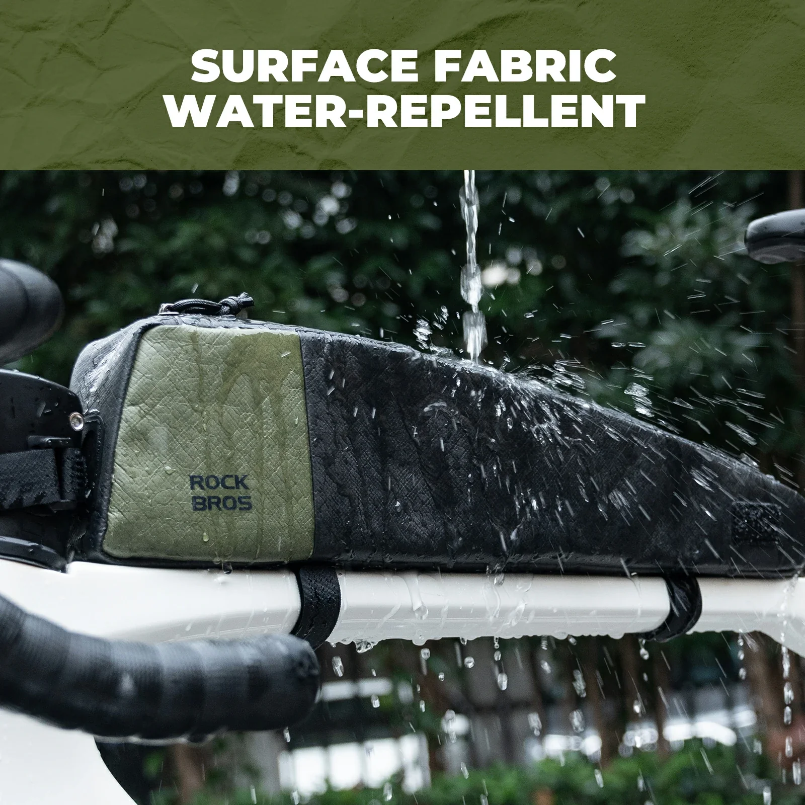 ROCKBROS Bike Frame Bag Extended 0.9L - Image 2