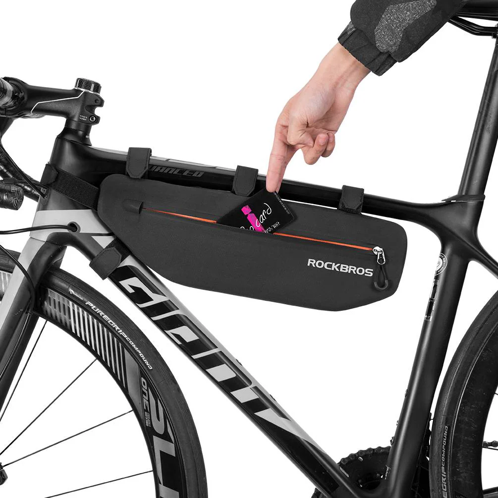ROCKBROS Bike Frame Bag Waterproof Top Tube Triangle Bag - Image 8