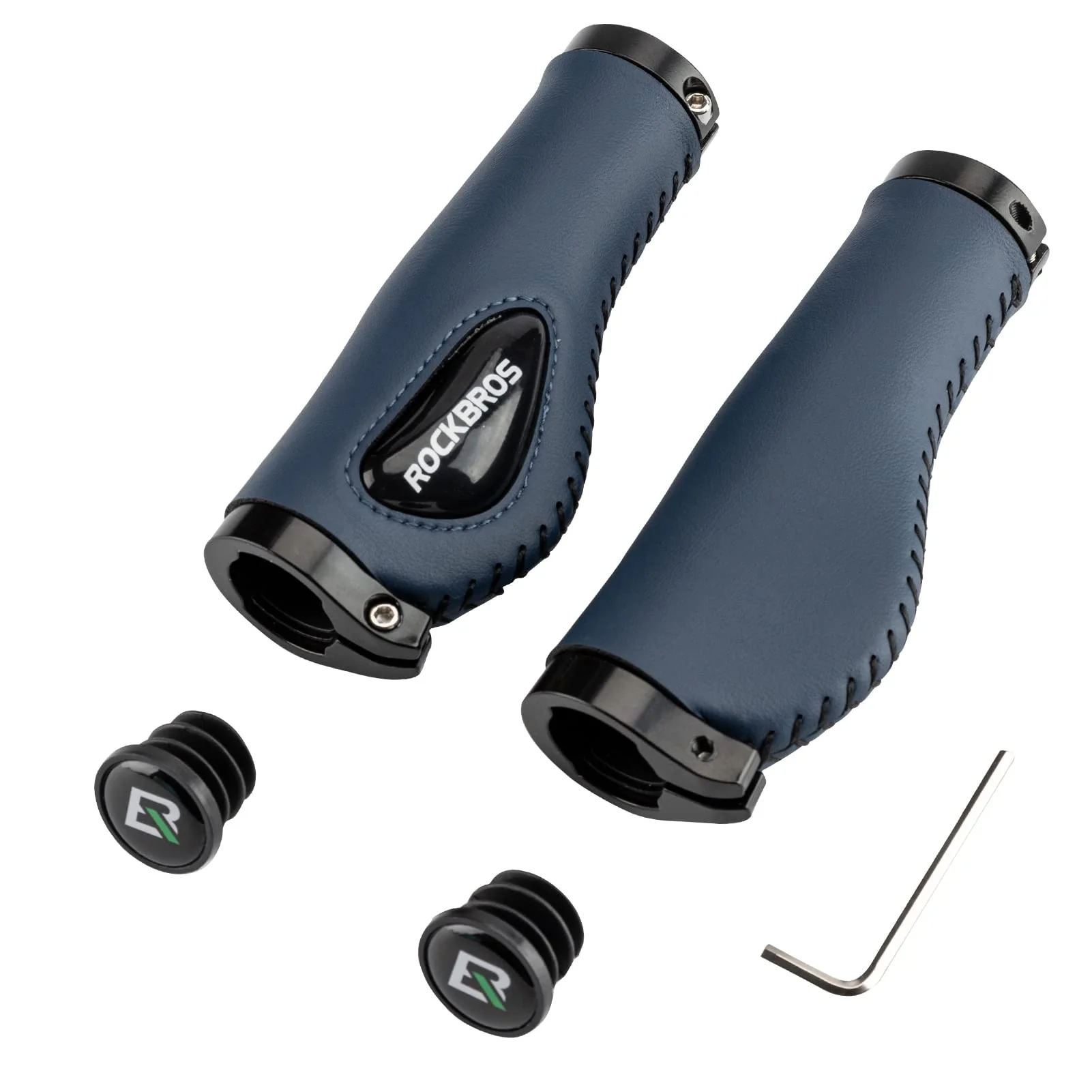 ROCKBROS Bike Handle Grips Ergonomics Design Soft Gel Lock-On Grips - Image 13
