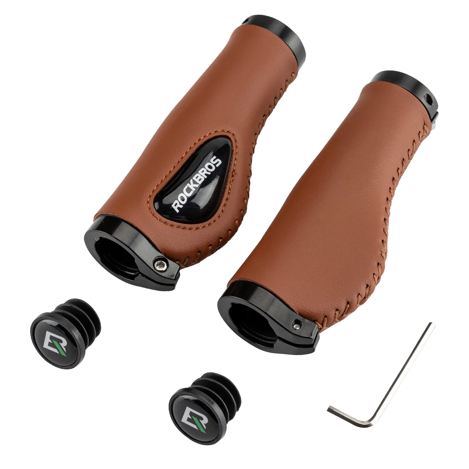 ROCKBROS Bike Handle Grips Ergonomics Design Soft Gel Lock-On Grips - Image 19