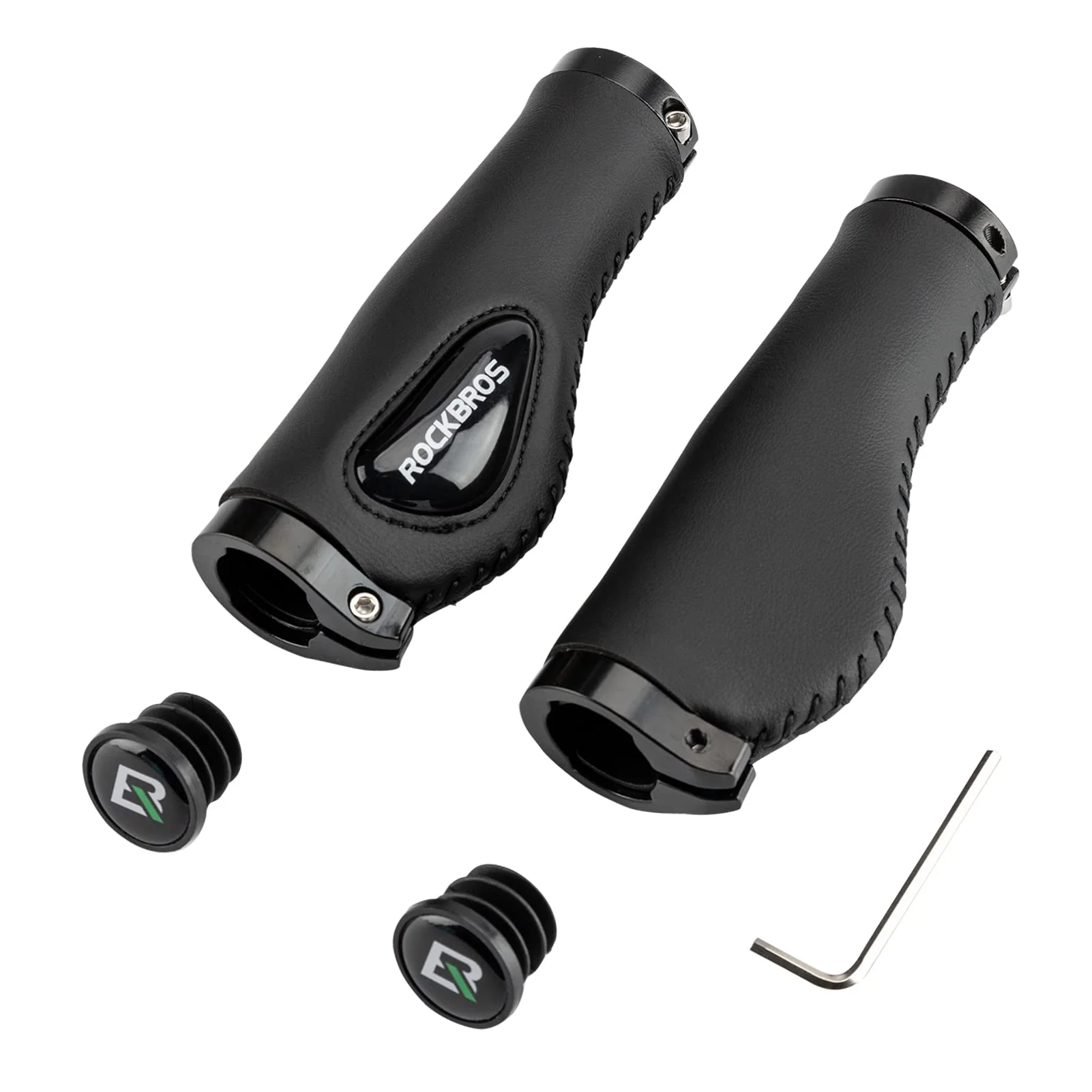 ROCKBROS Bike Handle Grips Ergonomics Design Soft Gel Lock-On Grips - Image 7