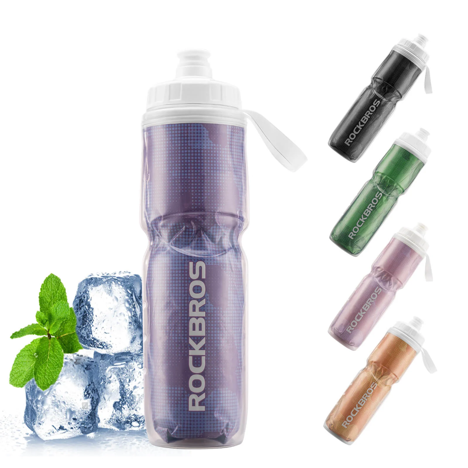 ROCKBROS Bike Insulated Bottle 670 ml - Image 10