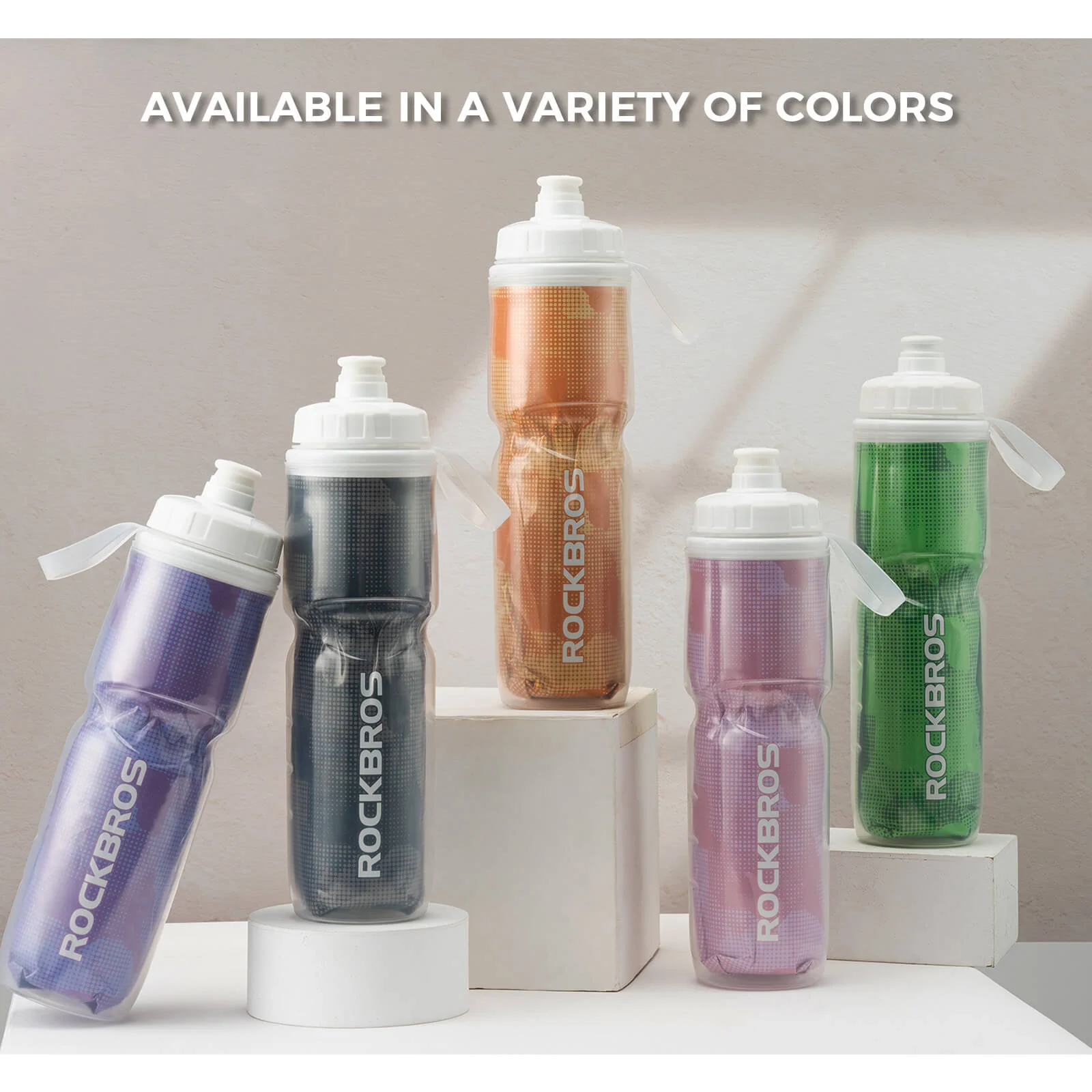 ROCKBROS Bike Insulated Bottle 670 ml - Image 17