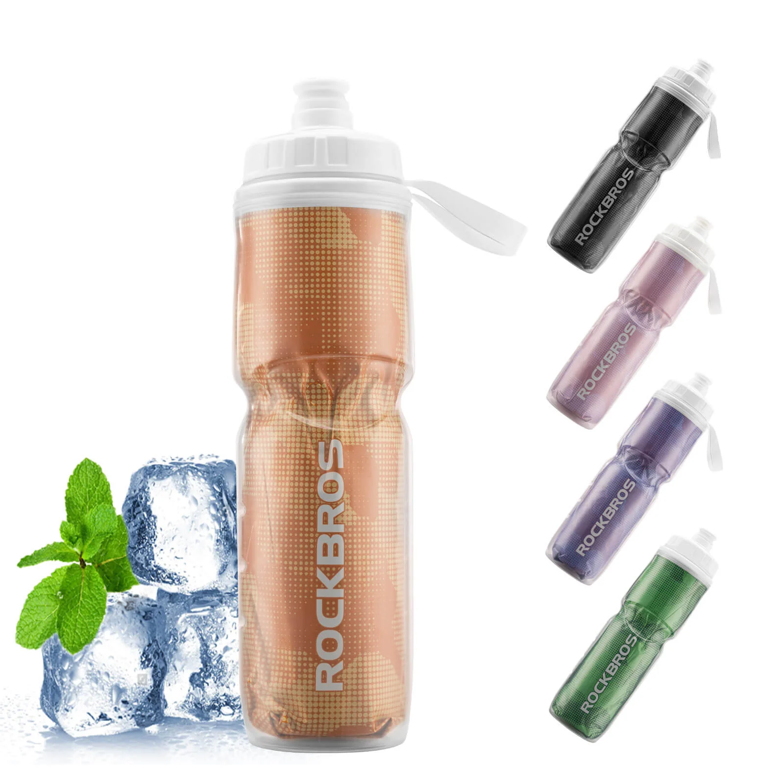 ROCKBROS Bike Insulated Bottle 670 ml - Image 4