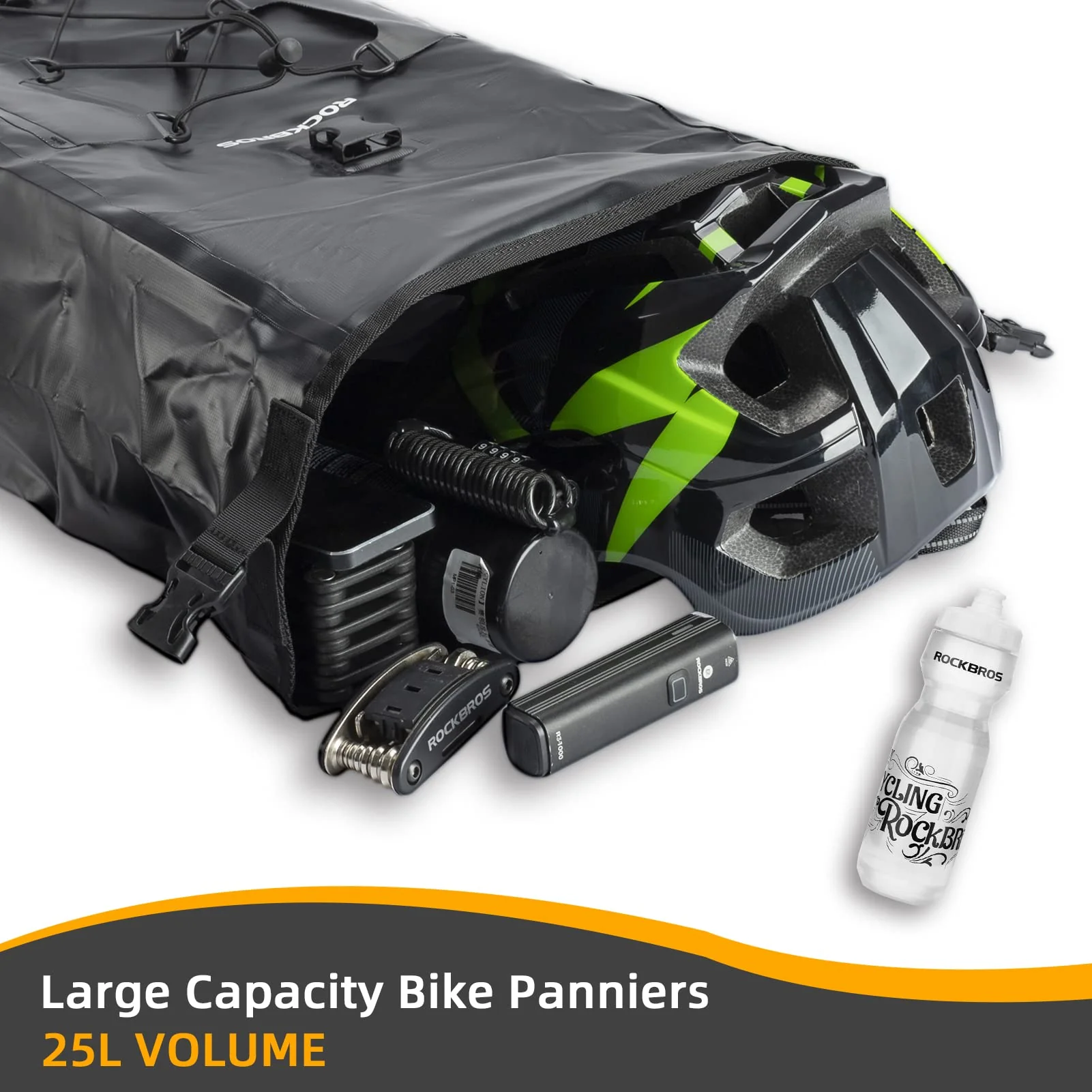ROCKBROS Bike Pannier Bag 25L-32L 100% Waterproof - Image 18