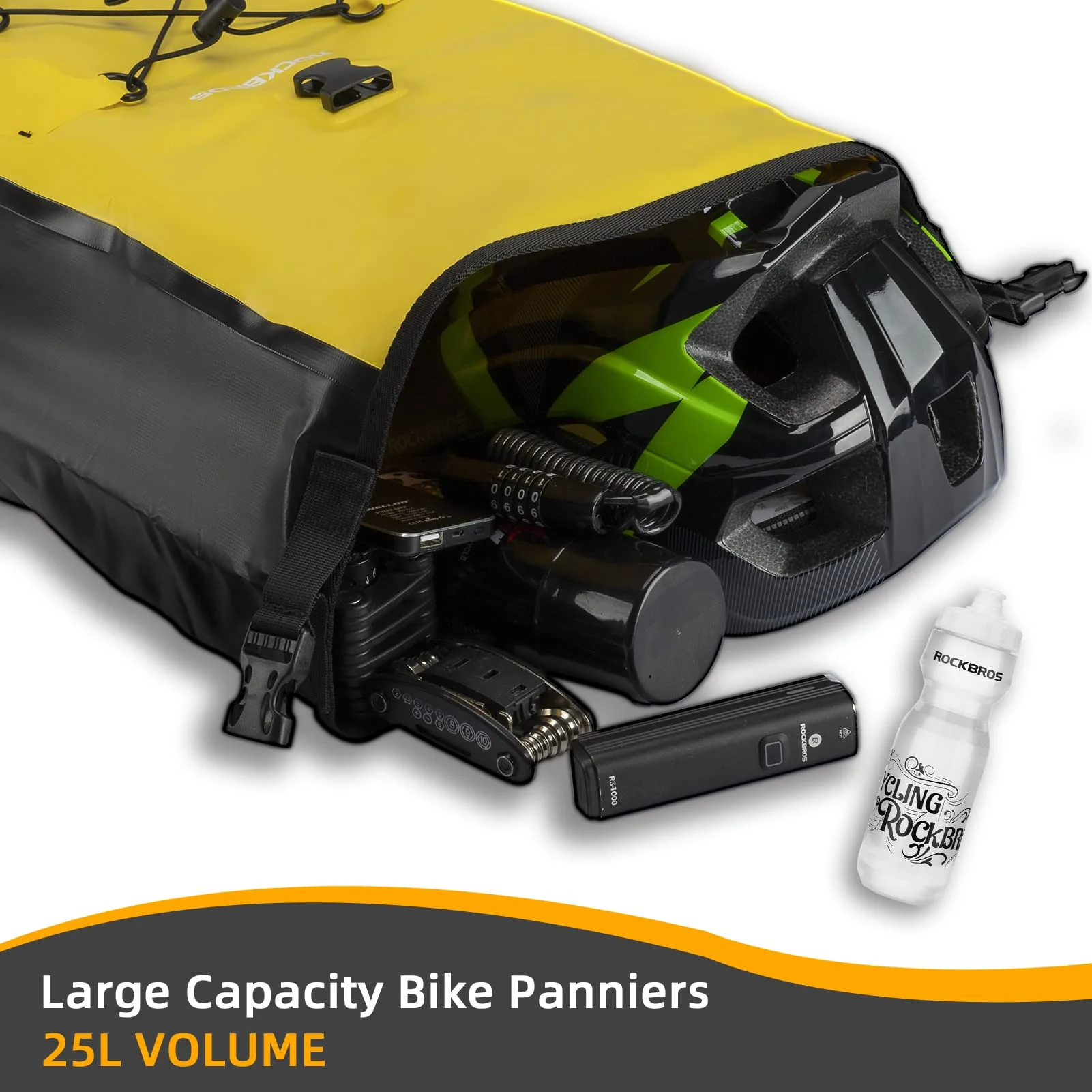 ROCKBROS Bike Pannier Bag 25L-32L 100% Waterproof - Image 41