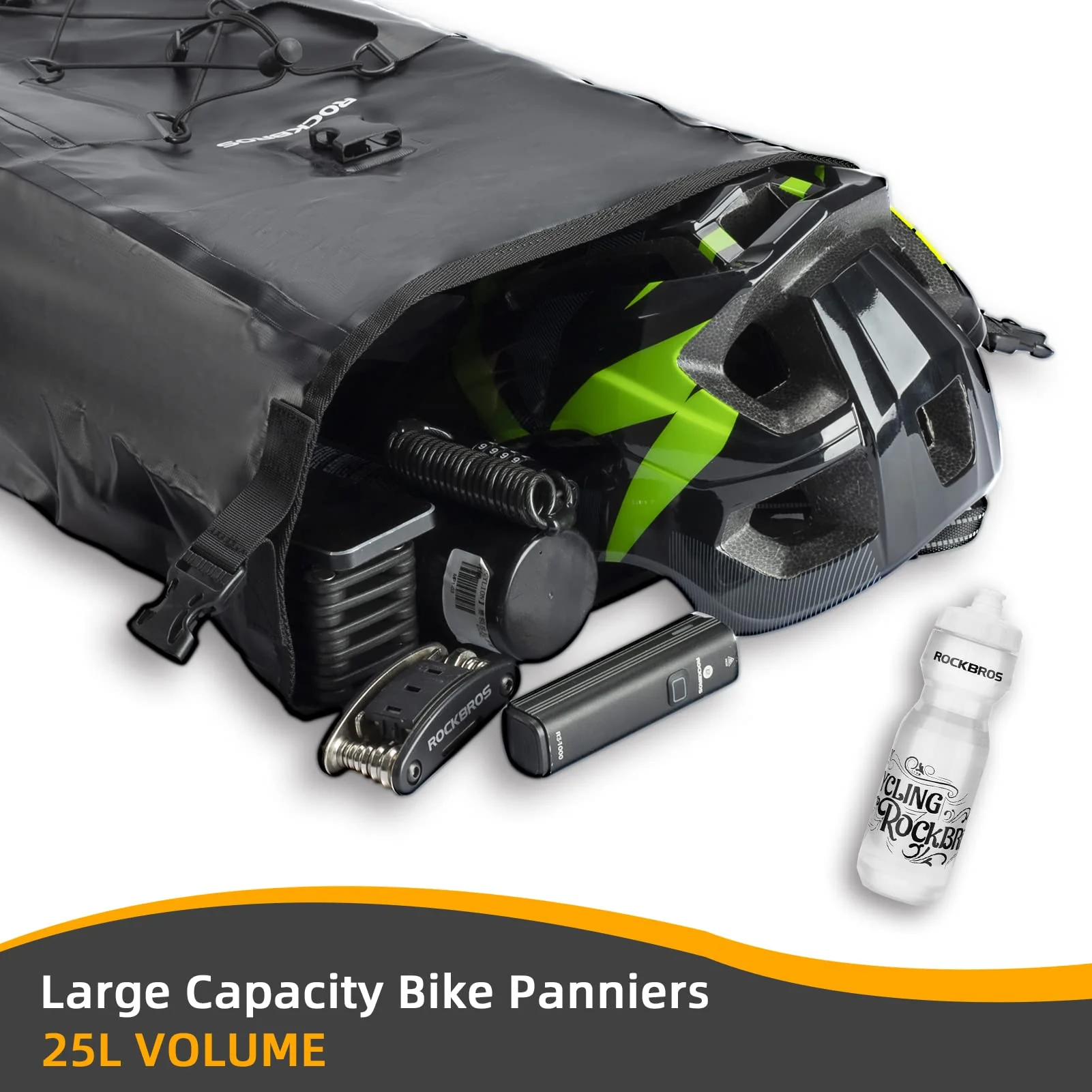 ROCKBROS Bike Pannier Bag 25L-32L 100% Waterproof - Image 49