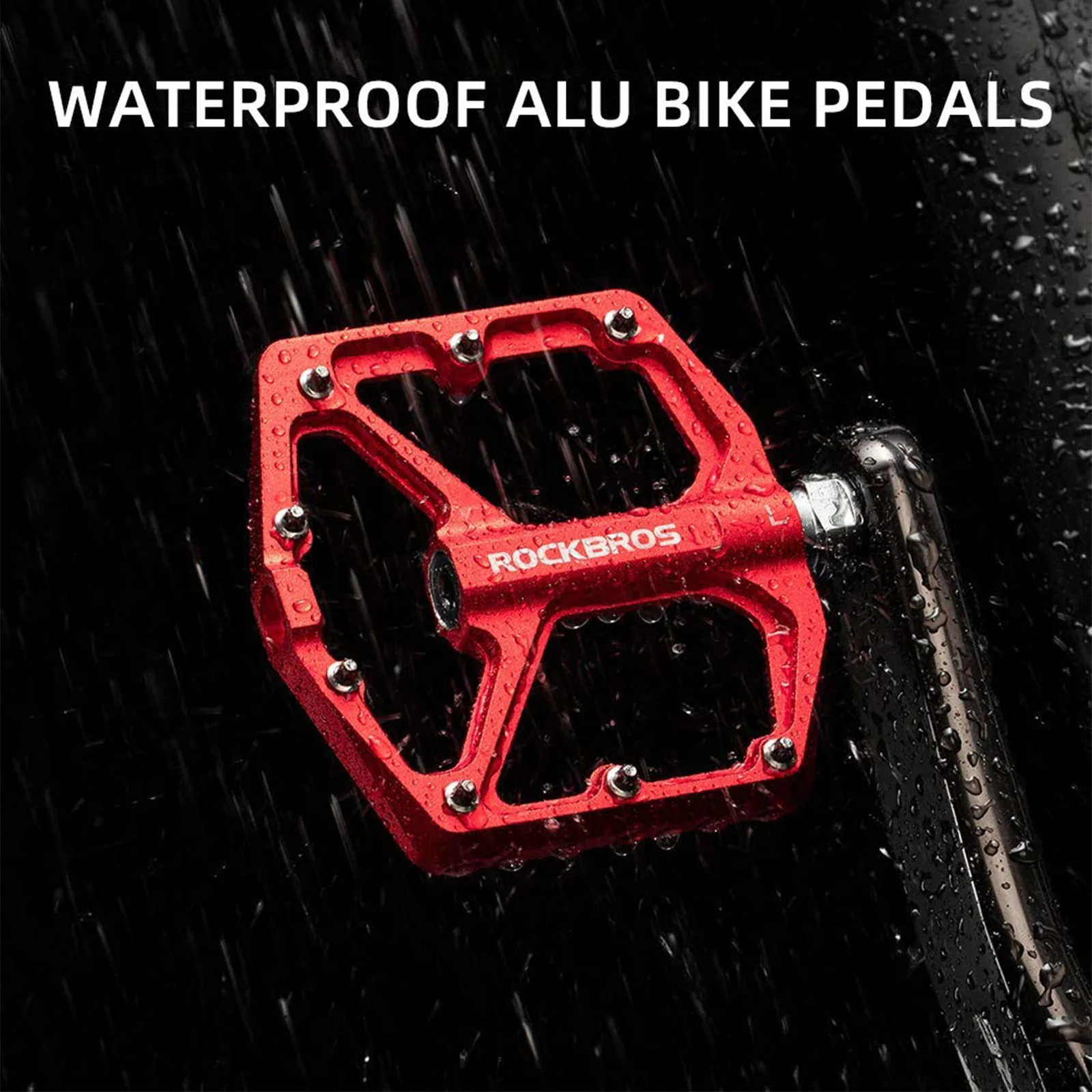 ROCKBROS Bike Pedals Ultra Lightweight Flat  Pedals 9/16 Inch (Pair) - Image 11