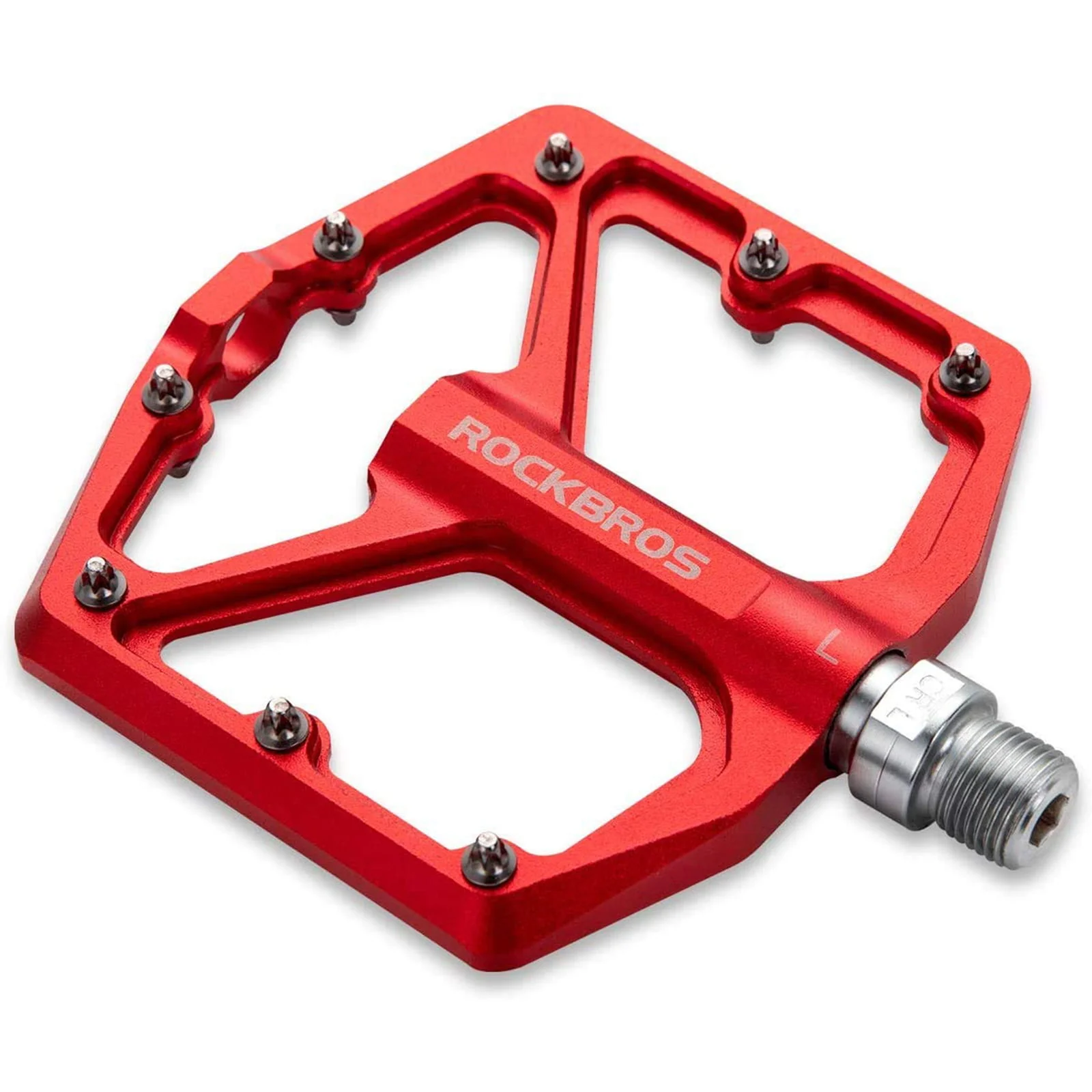 ROCKBROS Bike Pedals Ultra Lightweight Flat  Pedals 9/16 Inch (Pair) - Image 9