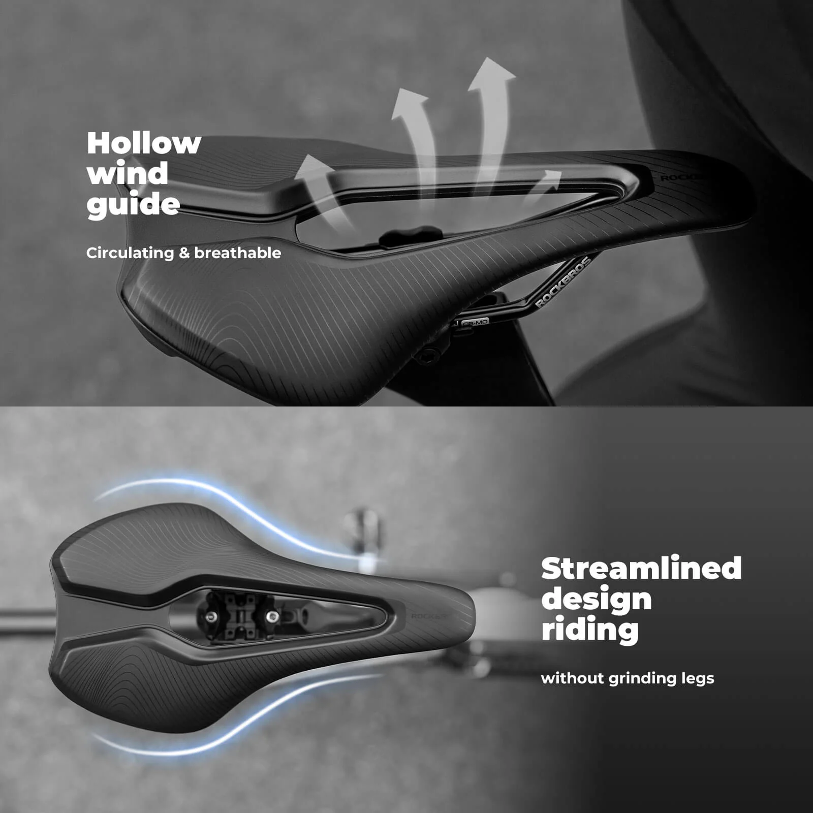 ROCKBROS Bike Saddle Comfortable - Image 4