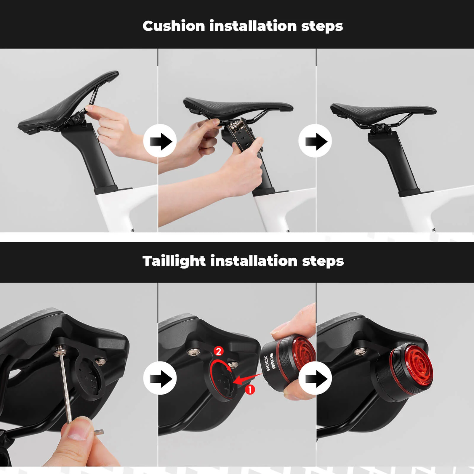 ROCKBROS Bike Saddle Comfortable - Image 8