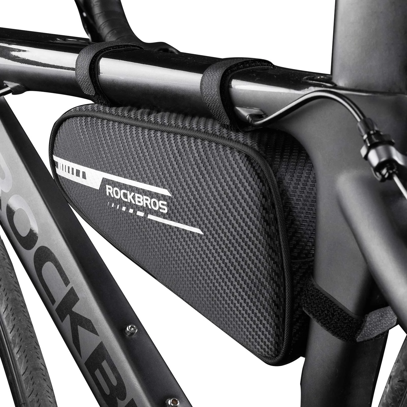 ROCKBROS Bike Triangle Bag Side Opening Corner Pouch Storage Bag - Image 13