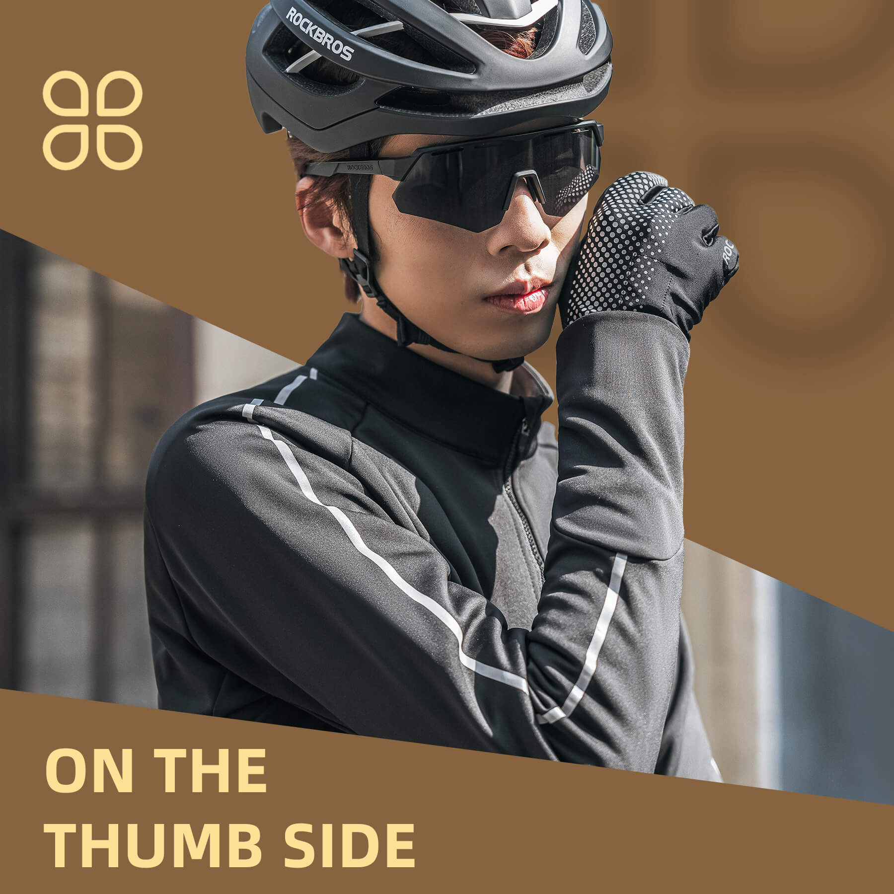 ROCKBROS Breathable Lightweight Anti Slip Cycling Gloves - Image 6
