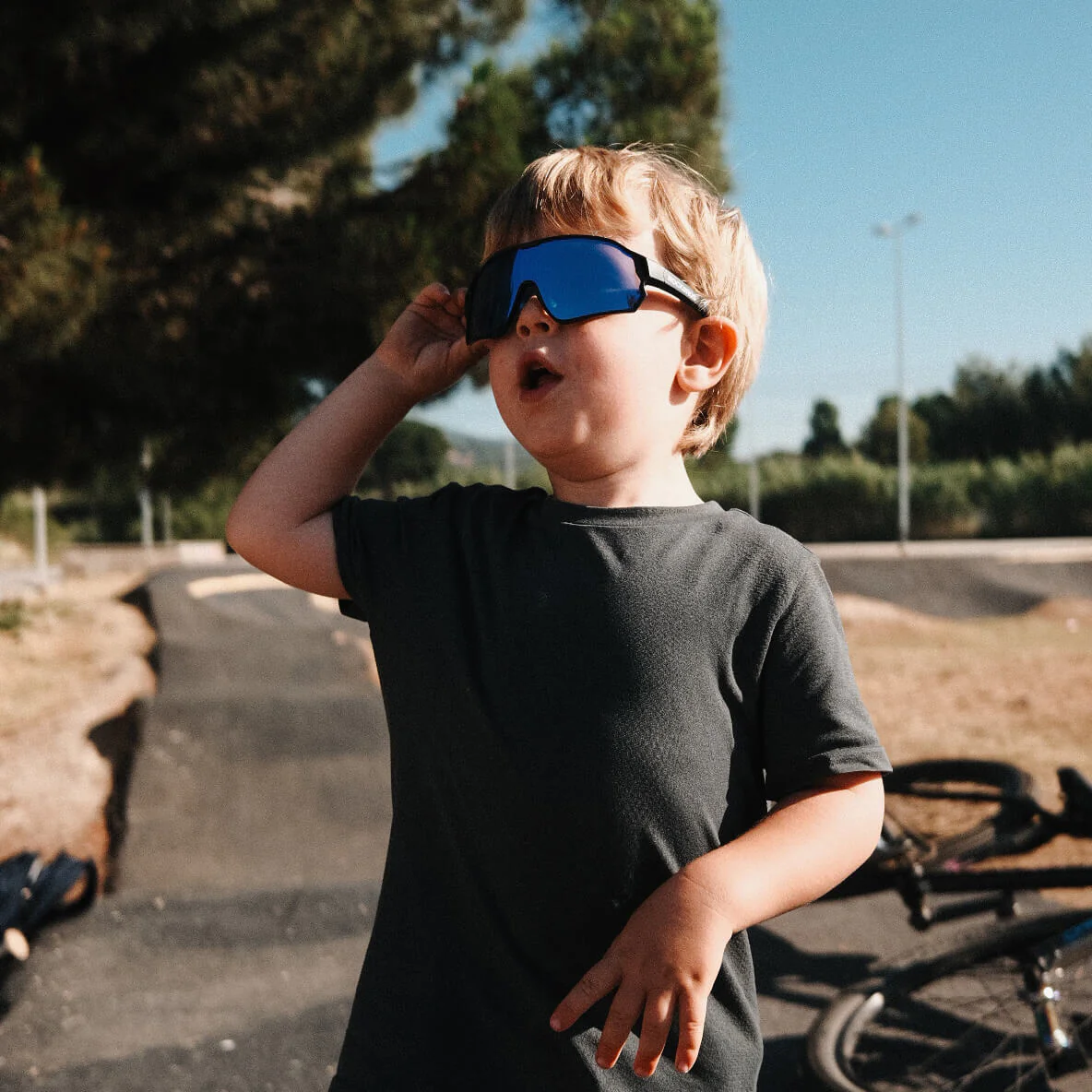ROCKBROS Kids Cycling Glasses UV400 Protection Sunglasses for Boys Girls - Image 40